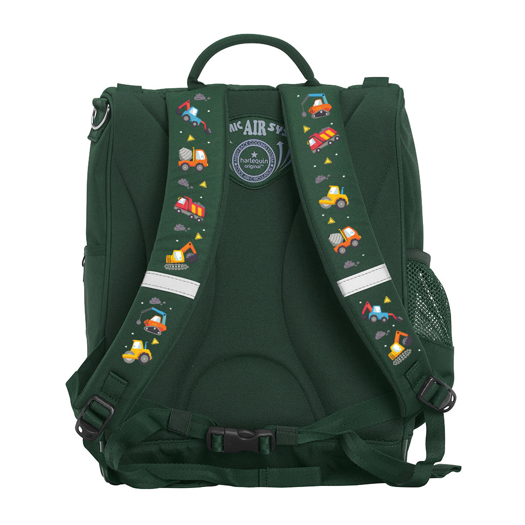 Jumbo Trucks Mighty Backpack - Large Durable School Backpack for Kids & Teens - Perfect for School, Travel & Outdoor Adventures