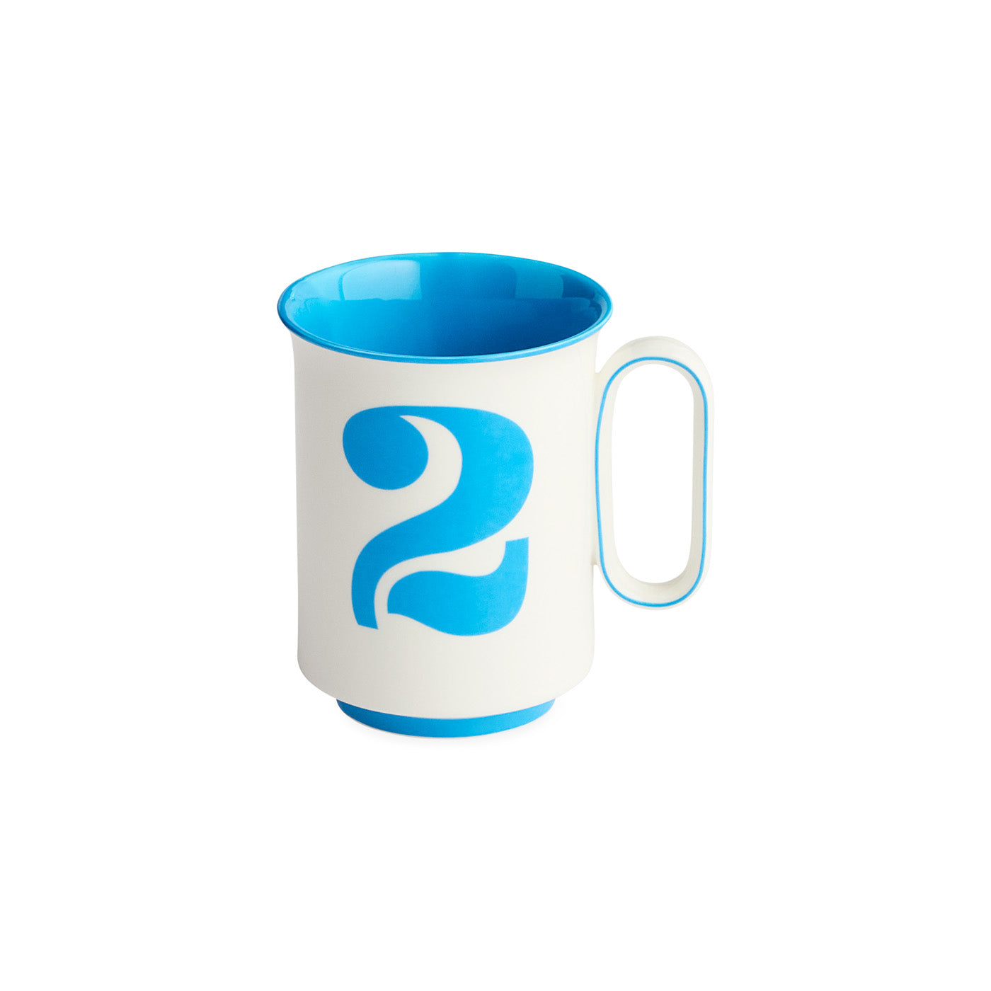 Lucky Number Coffee Mug - Ceramic Cup with Inspirational Numbers for Good Luck - Perfect for Home, Office, or Gift Giving
