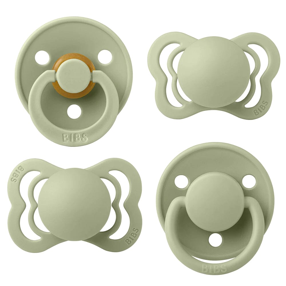 BIBS Try It Collection - Premium Baby Pacifiers for Newborns & Infants | Soothing & Comforting for Daytime & Nighttime Use