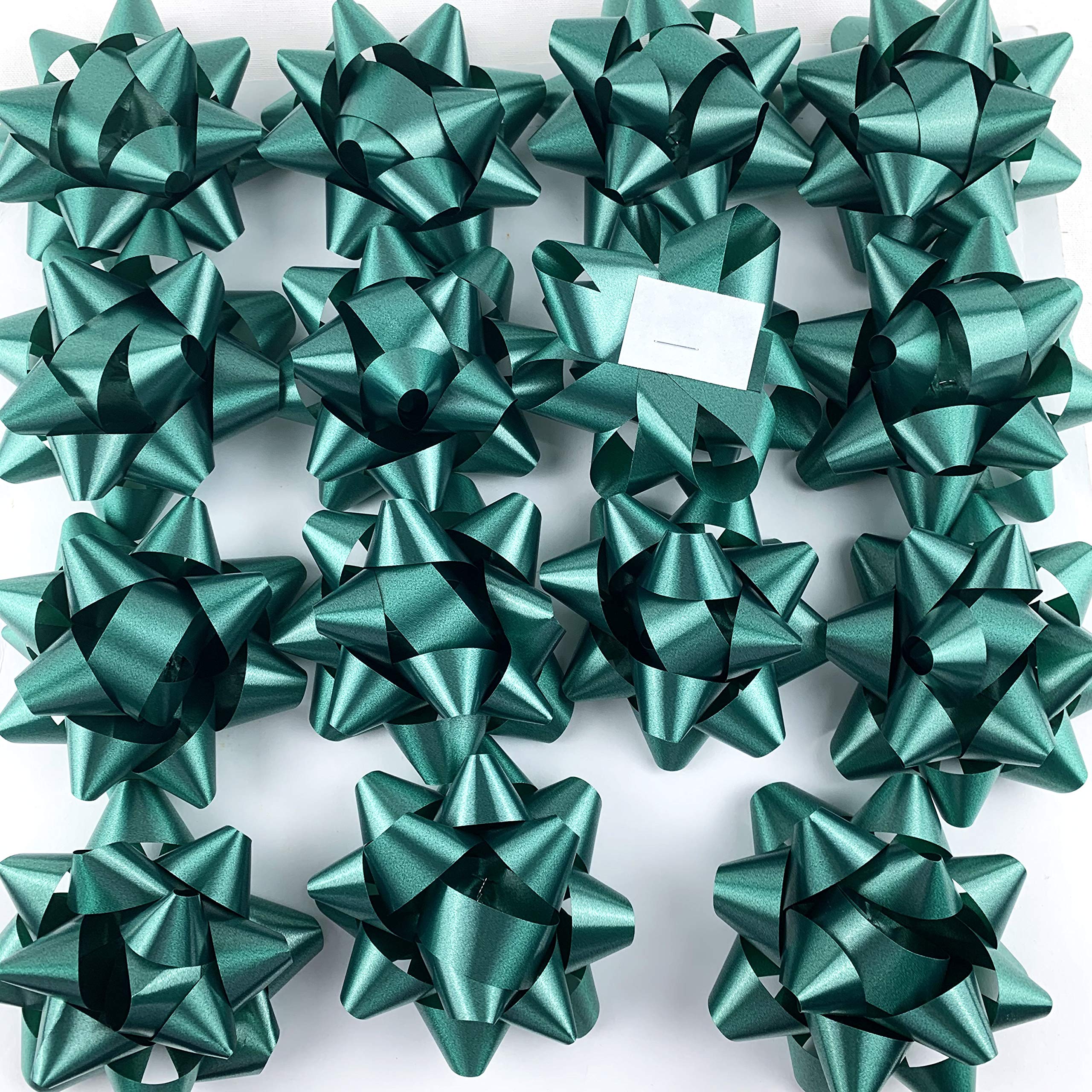 Hunter Confetti Bows - 3.75