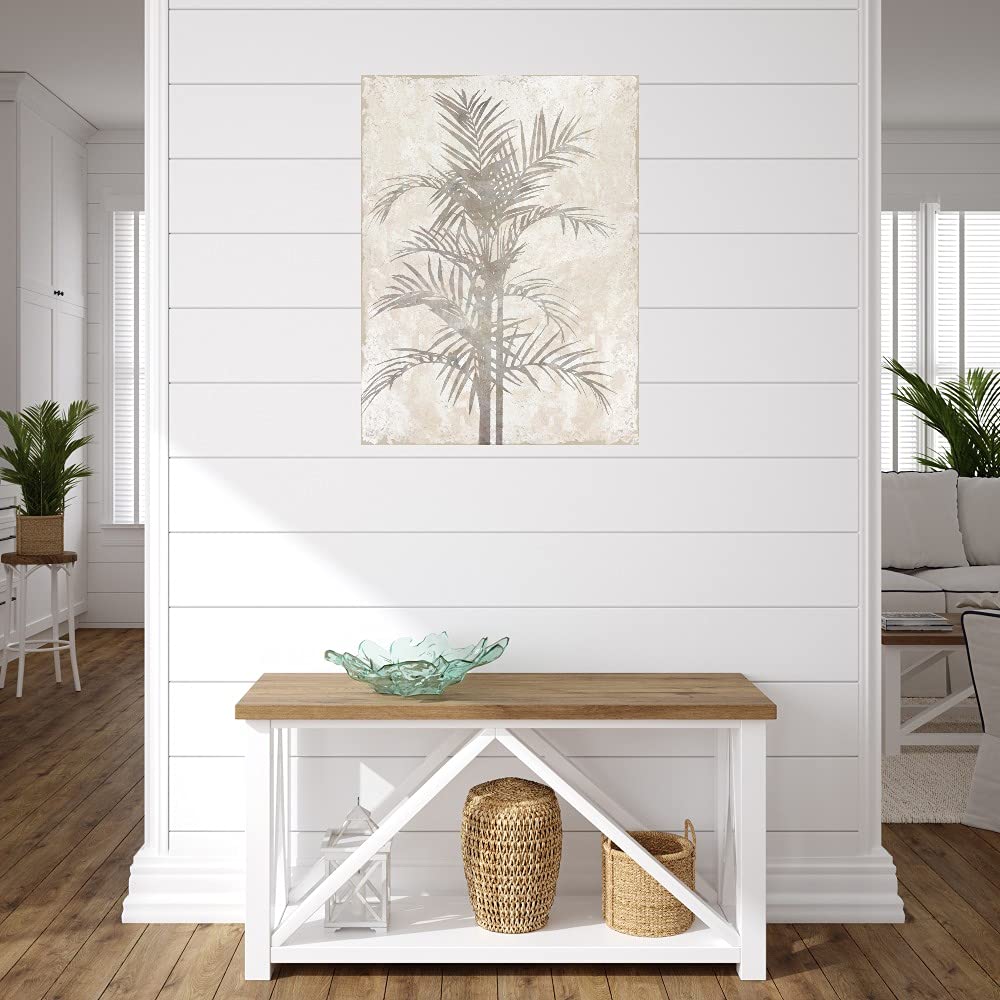 Tania Bello Fine Art Canvas Foliage Shade Wall Decor - 42x56 Inch Ready to Hang Painting for Living Room, Bedroom, Office - Nature Inspired Canvas Art for Home & Commercial Spaces