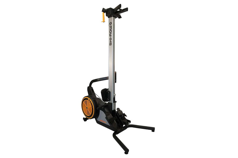 SKI ROW AIR Rowing Machine - Premium Home Fitness Equipment for Full Body Workout | Perfect for Indoor Cardio Training & Strength Building