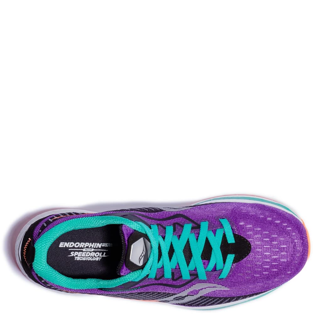 Saucony Women's Endorphin Speed 2 Running Shoes - Lightweight Cushioned Road Running Sneakers for Women | Perfect for Marathon Training, Long Distance Running & Daily Workouts