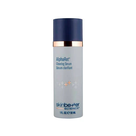 AlphaRet Clearing Serum 30ml - Anti-Aging & Acne Treatment Facial Serum with Retinoid & AHA - Perfect for Nighttime Skincare Routine & Blemish-Prone Skin