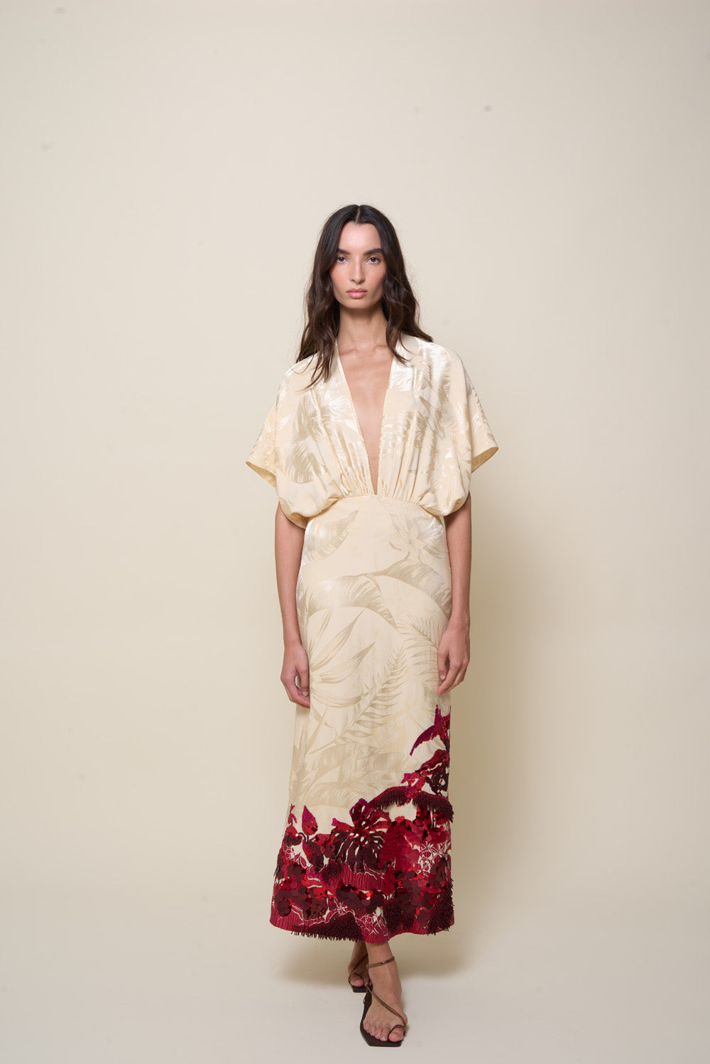 Floral Serenade Dress - Elegant Floral Print Summer Dress for Women | Perfect for Weddings, Parties & Beach Vacations