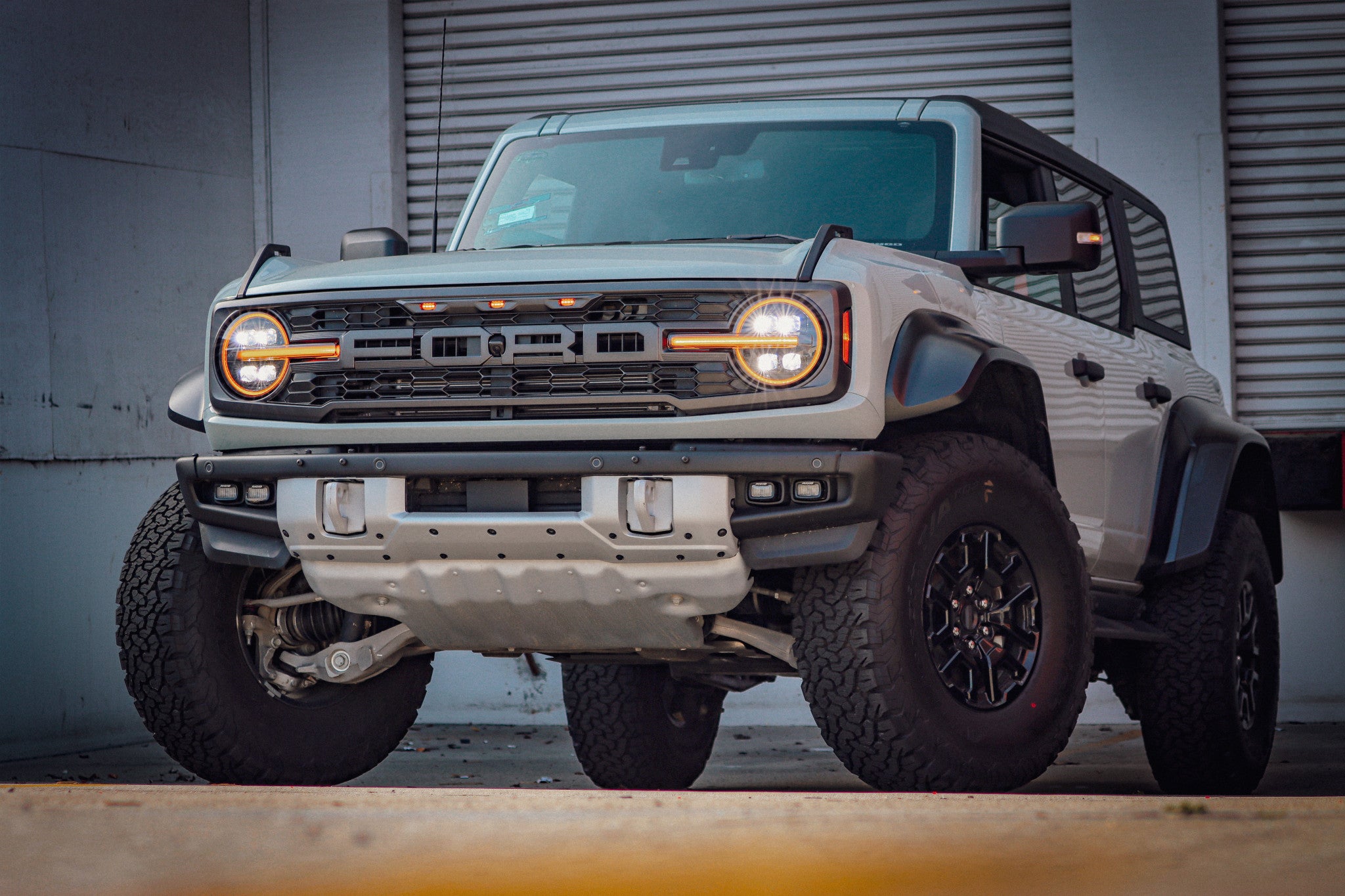 21-24 Ford Bronco & 22-24 Bronco Raptor NOVA Series LED Projector Headlights (Black) - High-Performance Off-Road Lighting for Night Driving & Adventure