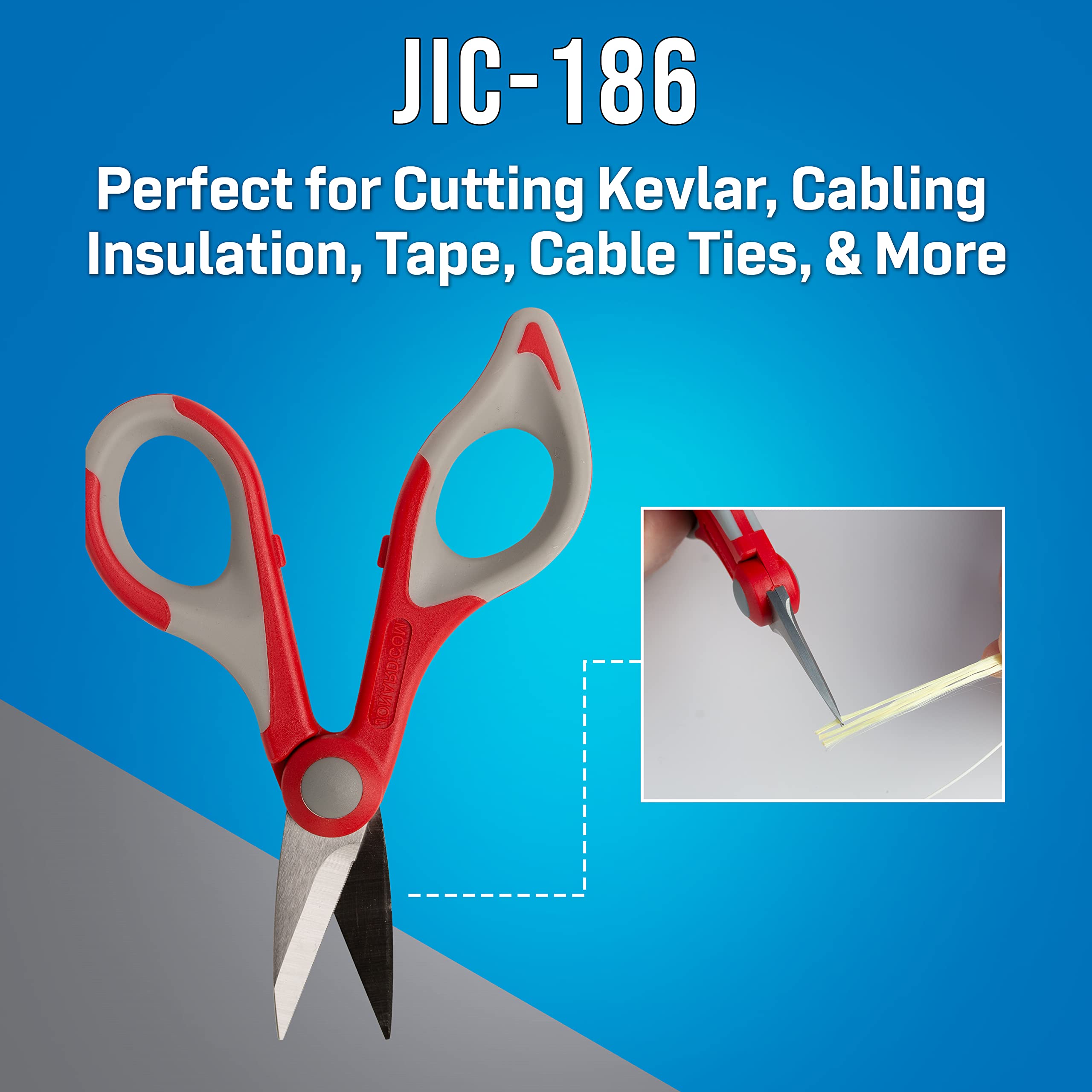 Jonard TK-120 Fiber Optic Kit - 12pc Cable Tools Set for Stripping & Cutting | Network Installation & Repair