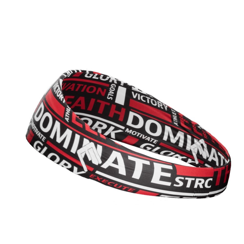 Victory Headband for Women & Men - Soft & Stretchy Yoga Headband, Workout Headwrap, Sports Hairband for Running, Gym, Fitness, Tennis & Daily Use