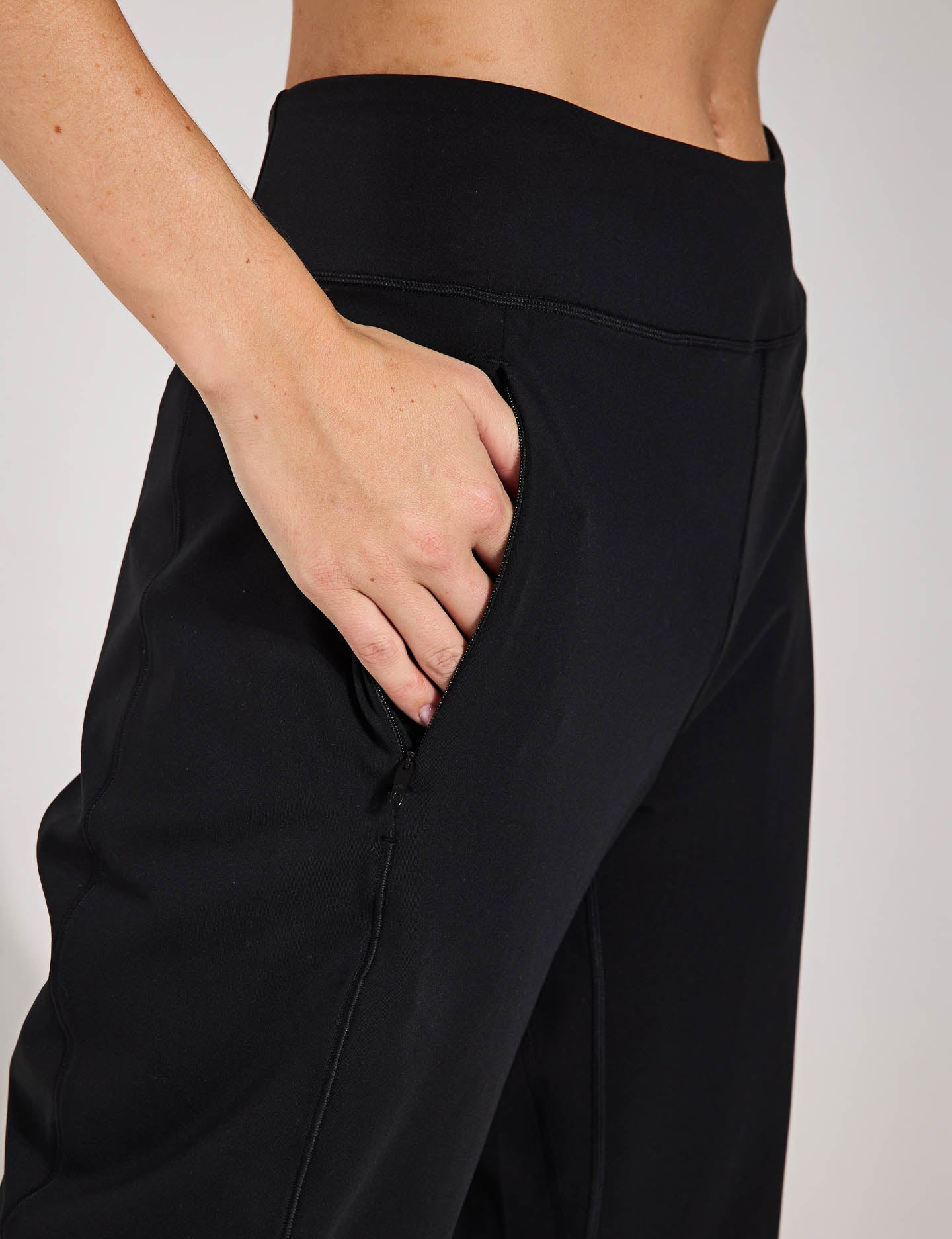 All Me Yoga Joggers for Women - High Waisted Stretchy Black Workout Pants - Perfect for Yoga, Running & Lounge Wear