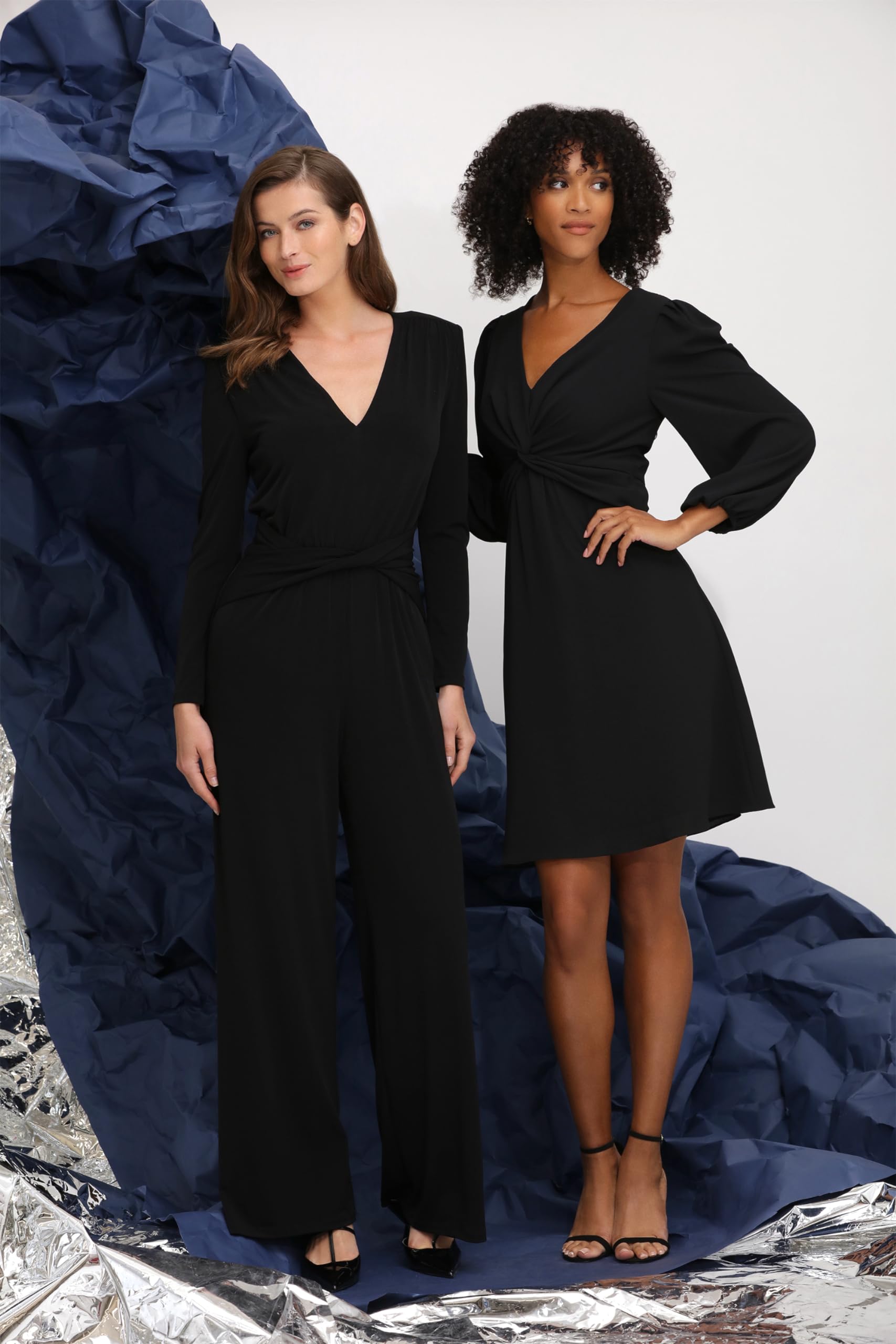 Maggy London Women's Long Sleeve Bubble Crepe Dress - Elegant Workwear & Wedding Guest Outfit for Office, Cocktail Party & Formal Events