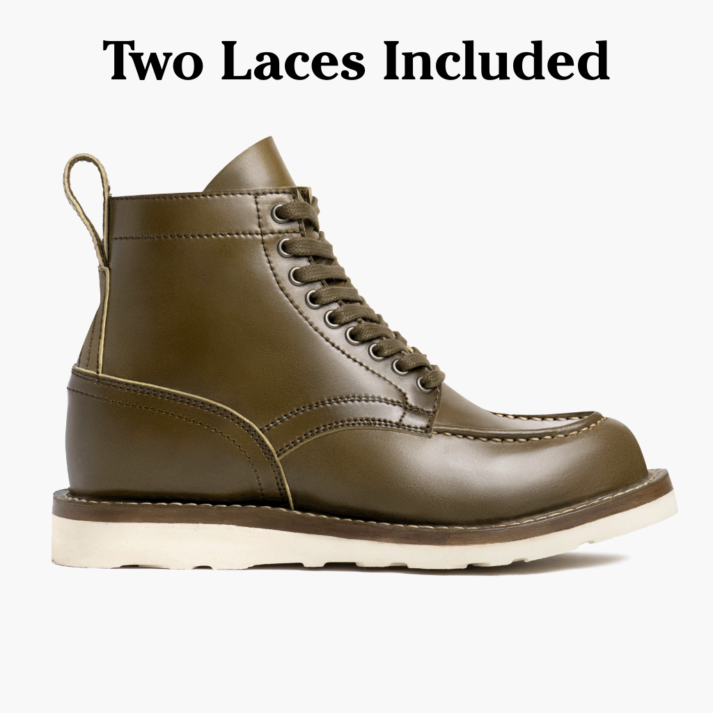 Premium Olive Shinki Cordovan Leather for DIY Crafting & Shoe Making – Perfect for Handmade Bags, Wallets & Accessories