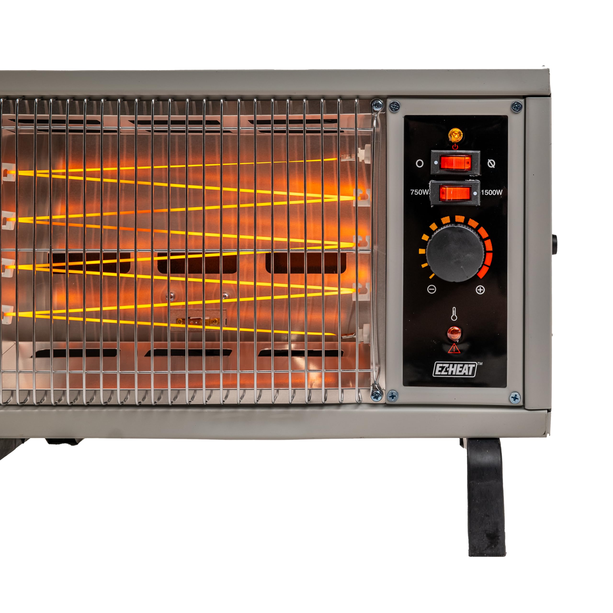 Portable Electric Space Heater with Adjustable Temperature - Indoor Radiant Heater for Home, Office, Garage & Workshop - Perfect for Winter Heating & Energy Saving (Model QGW15-550A)