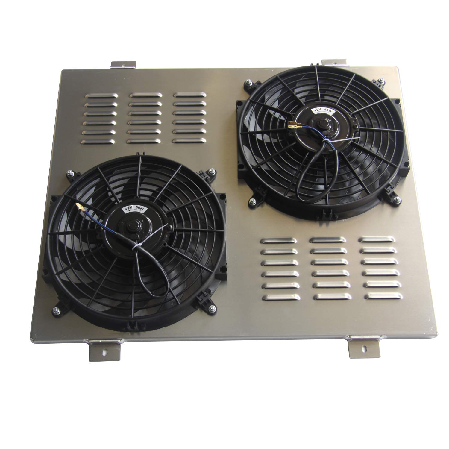 Aluminum Radiator Fan Shroud Kit for Dodge D250 D350 W250 W350 5.9L Cummins Diesel (1991-1993) - Heavy Duty Cooling Upgrade for Towing & Off-Road Performance