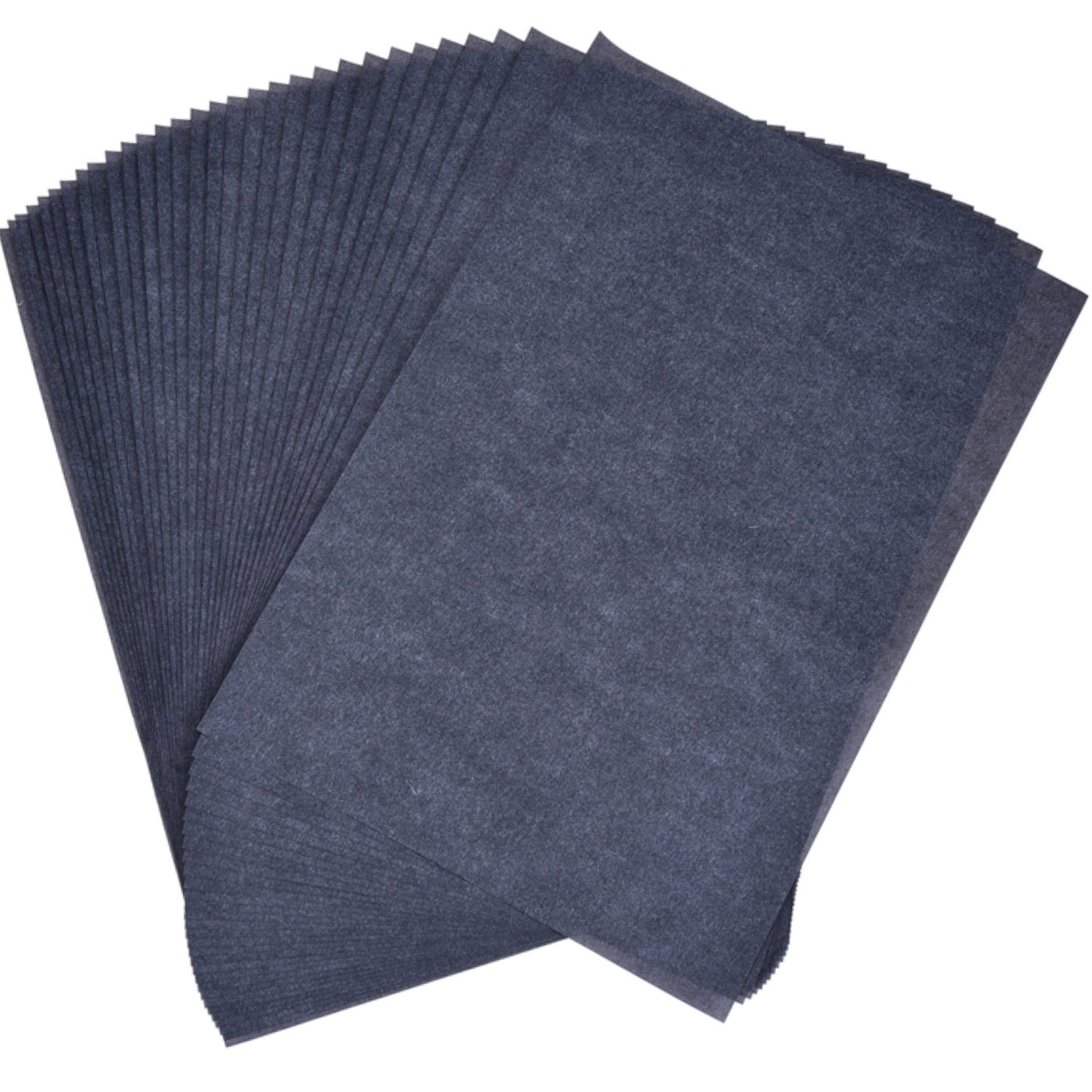 30-Pack Black Carbon Transfer Paper for Tracing on Canvas, Wood & Paper - 8.5
