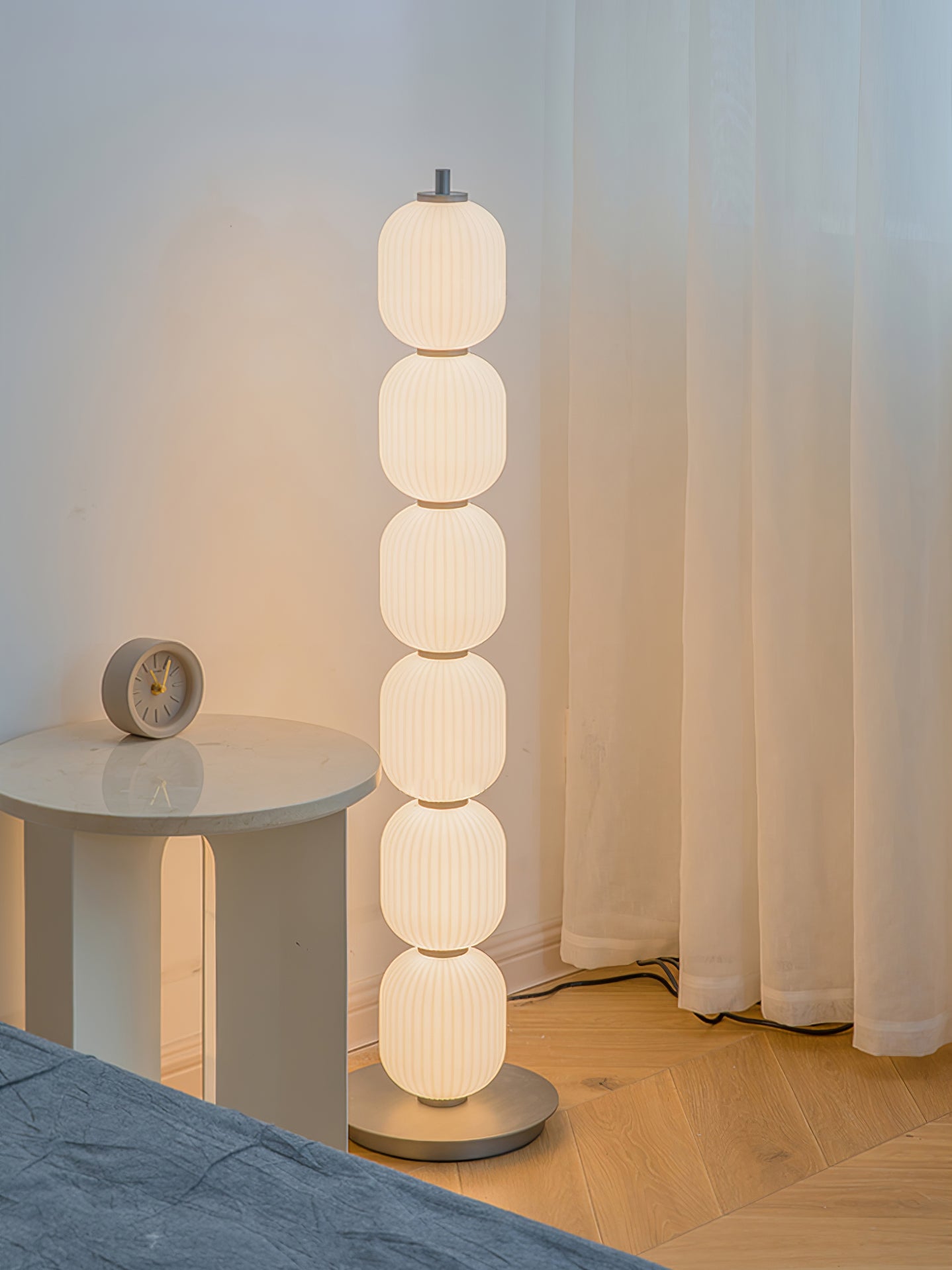 Modern Collier Table Lamp - Adjustable LED Desk Light for Home Office, Bedroom & Study - Warm White & Cool White Light Modes for Reading, Working & Relaxing