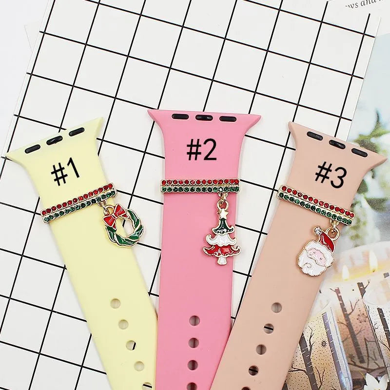 Festive Christmas Watch Band for Apple Watch & Samsung Galaxy - Holiday Party & Gift Giving Accessories