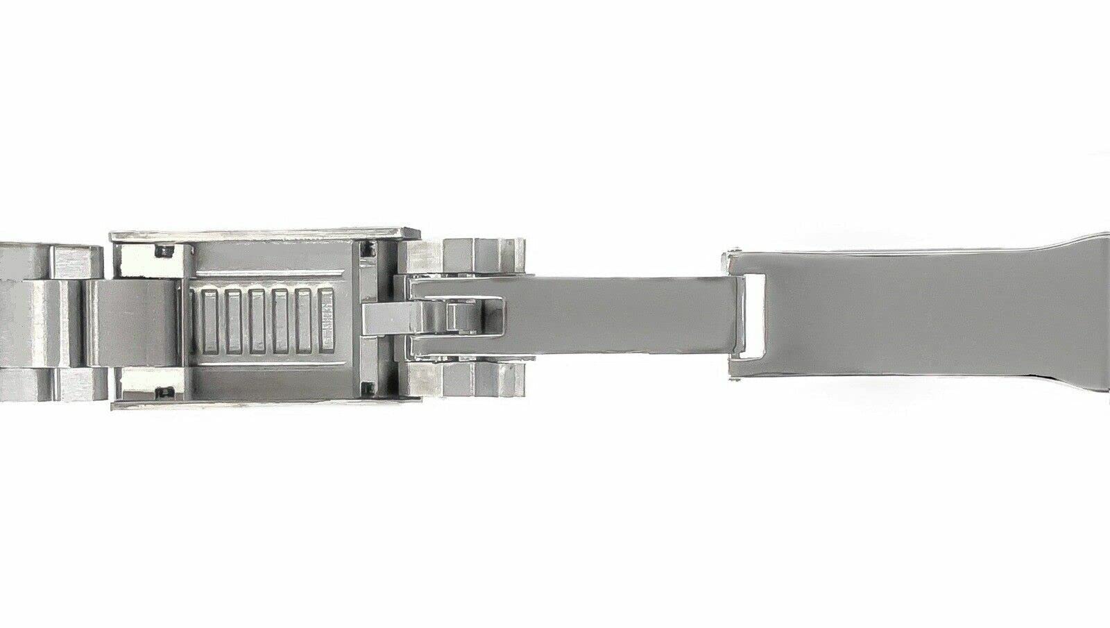 20mm Oyster Watch Band Bracelet for Rolex Yachtmaster - Stainless Steel Flip Lock Glide Lock Replacement Strap | Perfect for Diving, Swimming & Everyday Wear