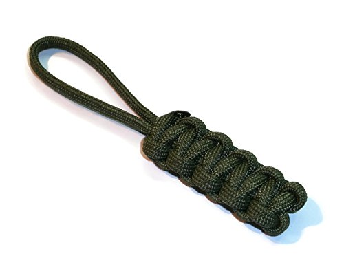 RedVex Paracord Zipper Pulls - Cobra Style Lanyards for Knives & Gear (3 Pack) - Outdoor & EDC Use