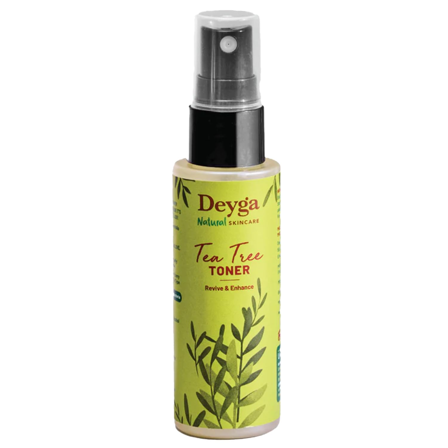 Deyga Tea Tree Face Toner (50ml) - Hydrating, pH Balancing, Soothing Facial Toner for All Skin Types | Perfect for Daily Skincare Routine & Post-Cleansing Refresh