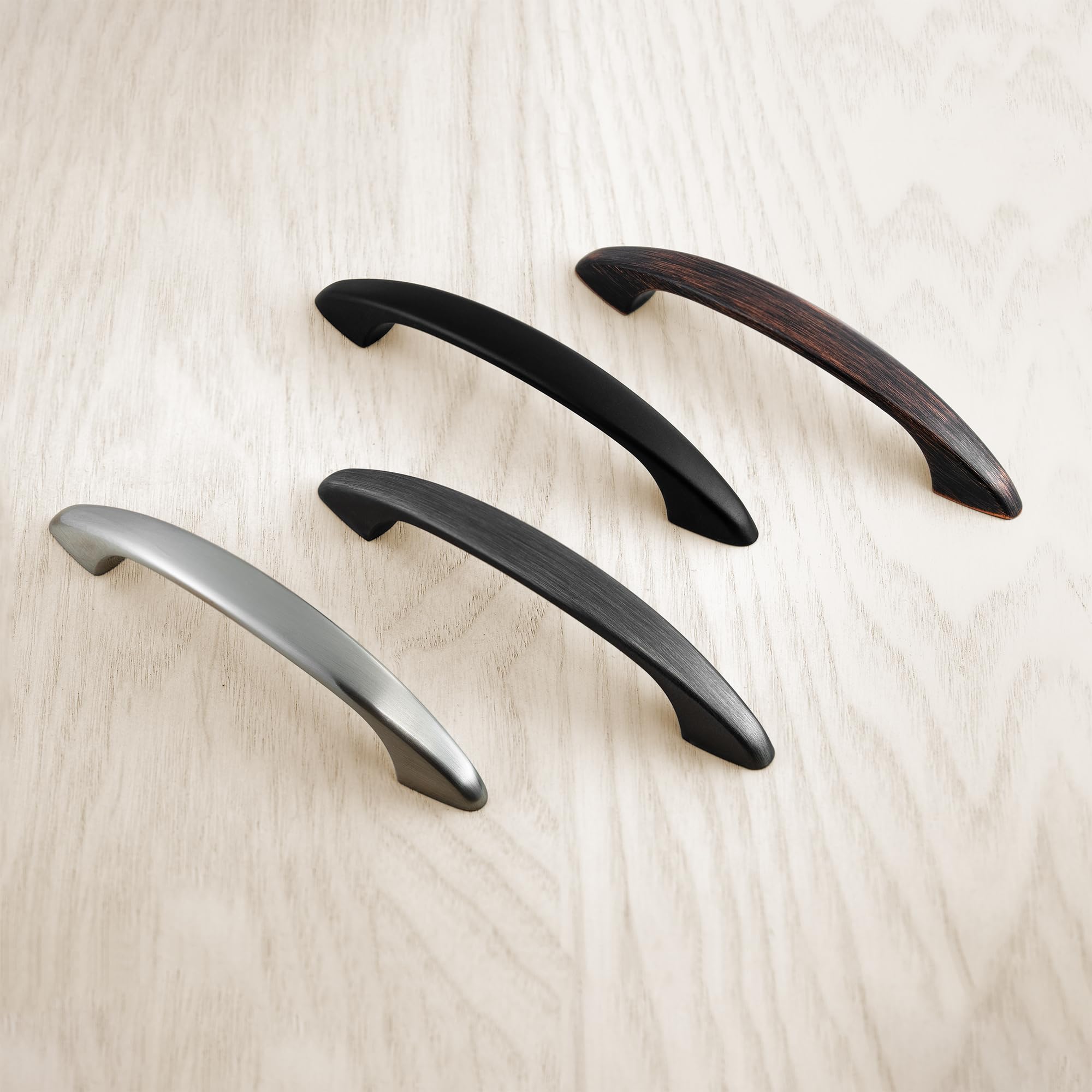 HESTIA HARDWARE 3 Inch Black Cabinet Handles - 1 Pack Matte Black Kitchen Cabinet Pulls for Drawers & Cupboards | Durable Kitchen Hardware for Modern & Farmhouse Style Cabinets (Z9.10.D)