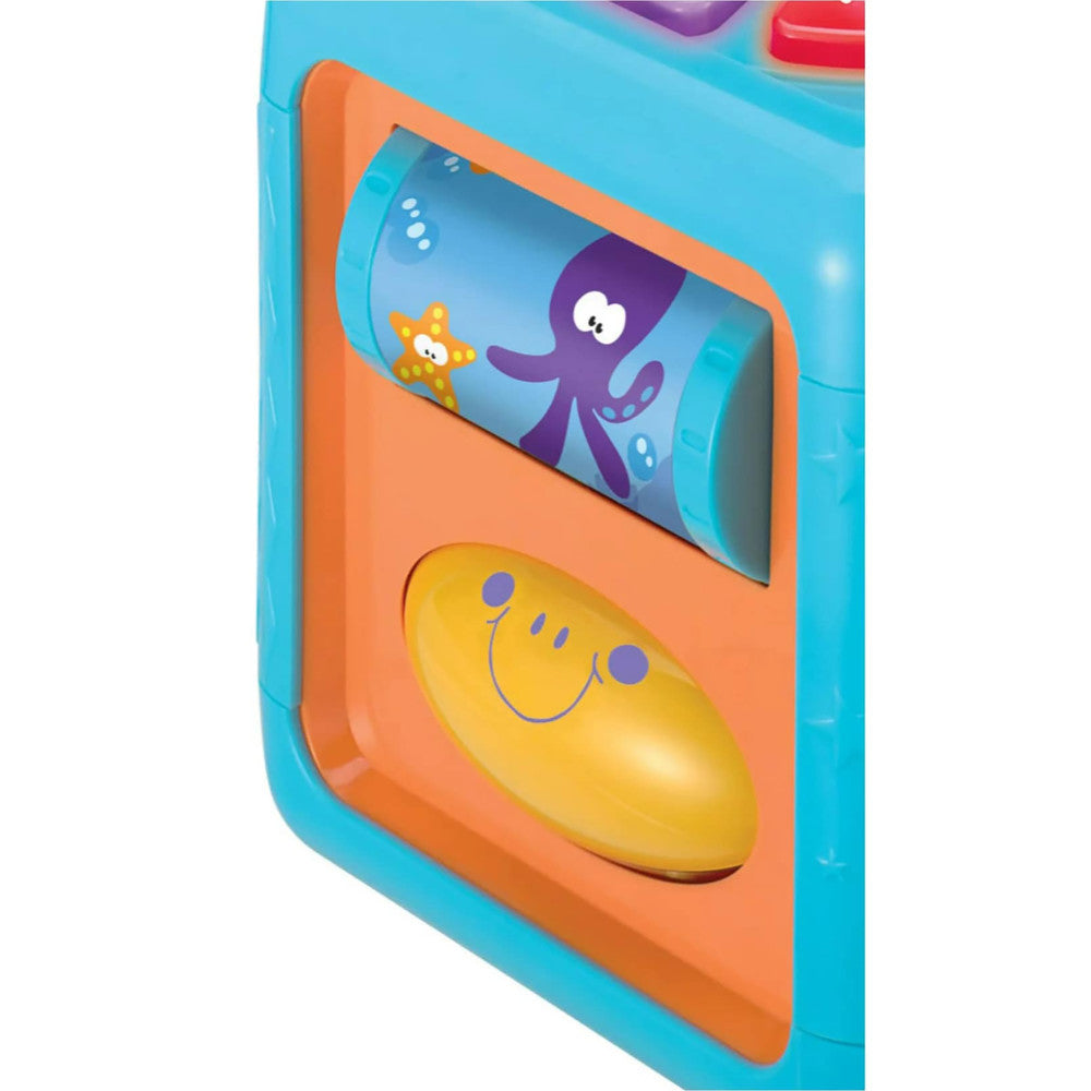 Brilliant Beginnings Baby Activity Cube with Lights & Sounds - Interactive Learning Toy for Toddlers 1-3 Years - Early Education & Sensory Development - Perfect for Playtime & Nursery