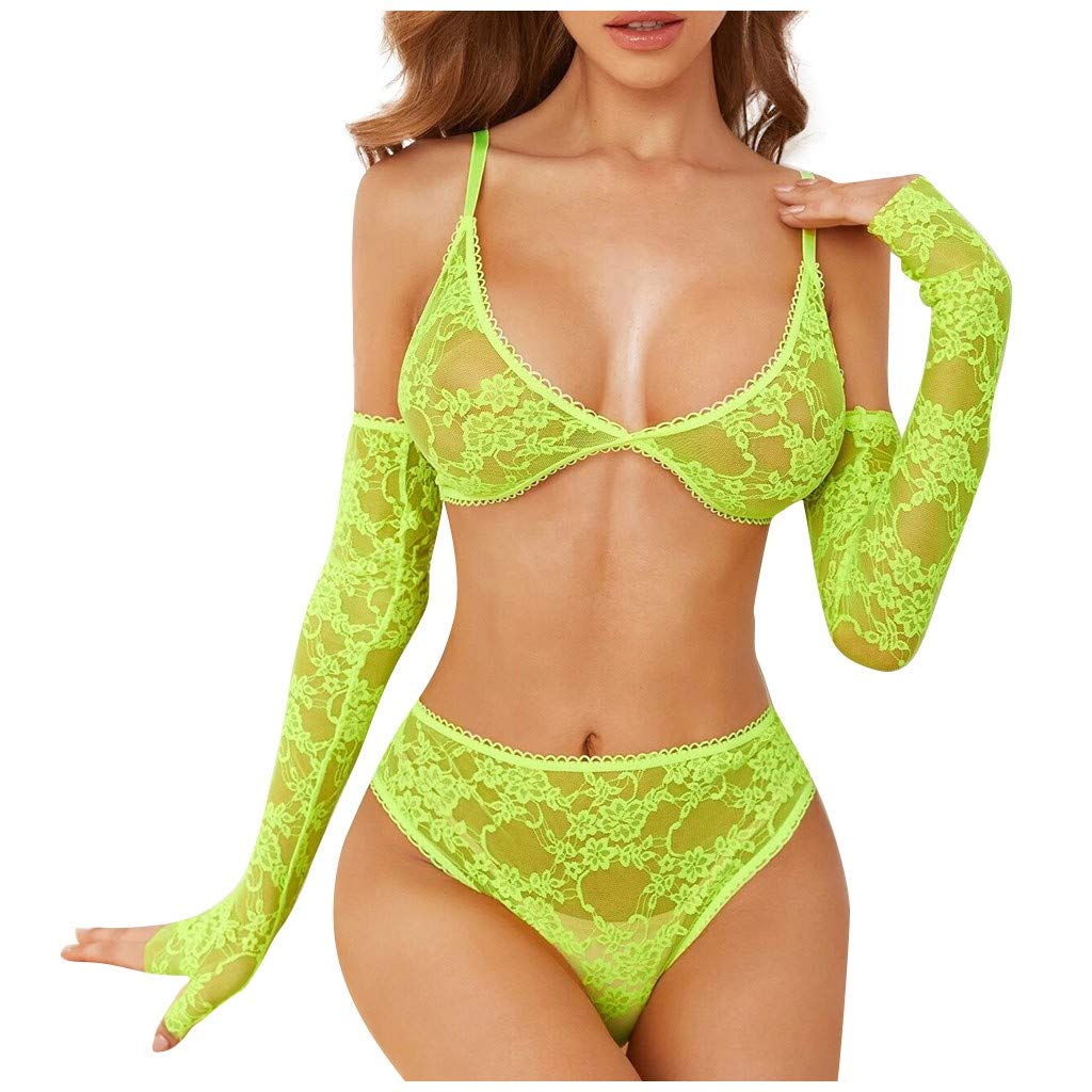 **Sexy Lingerie for Women - Lace Teddy Babydoll Set, Exotic & Cute Lingerie for Romantic Nights, Boudoir, and Special Occasions**