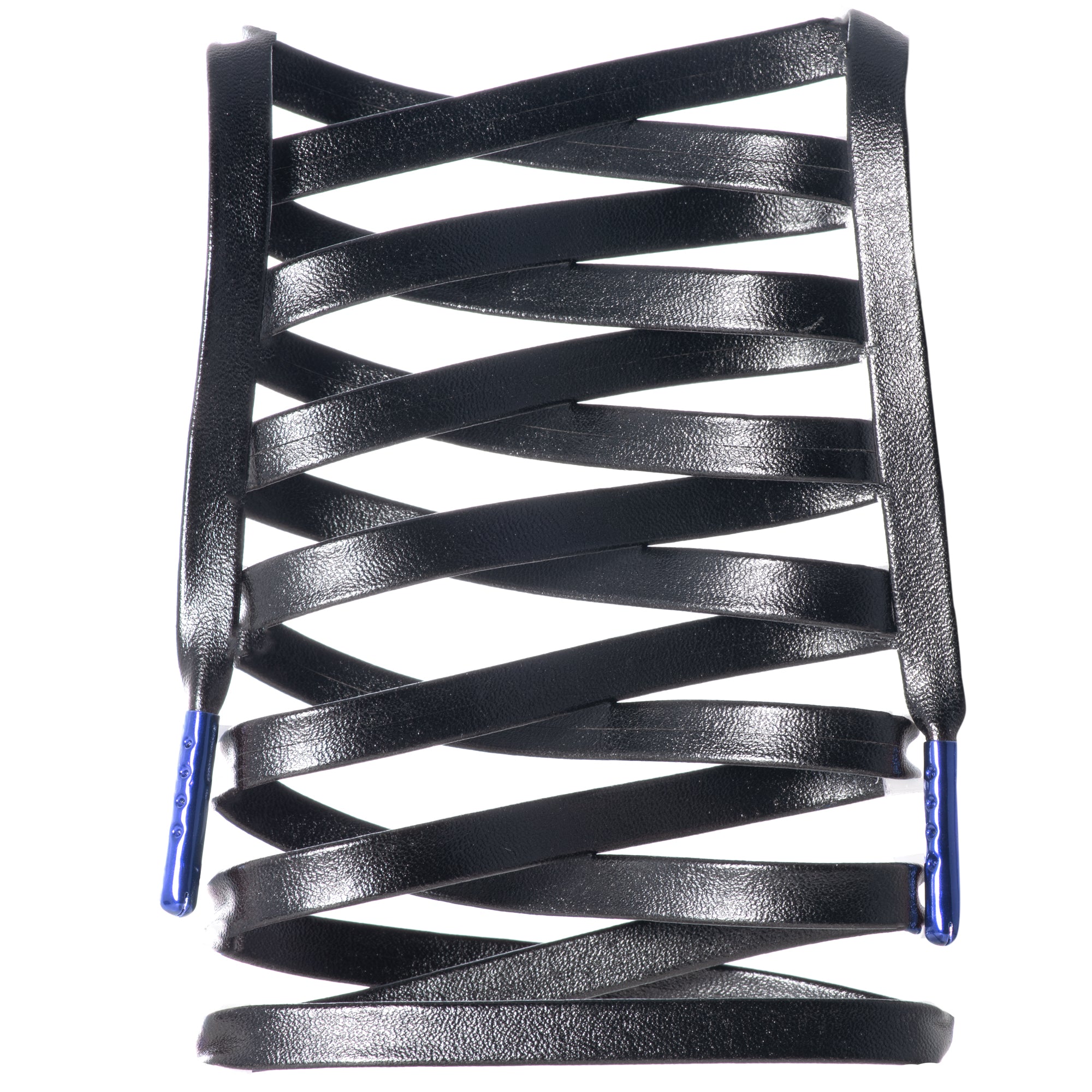 Durable Flat Synthetic Leather Shoelaces with Colored Tips - Perfect for Sneakers, Boots & Casual Shoes | Fashionable & Long-Lasting Laces for Everyday Wear