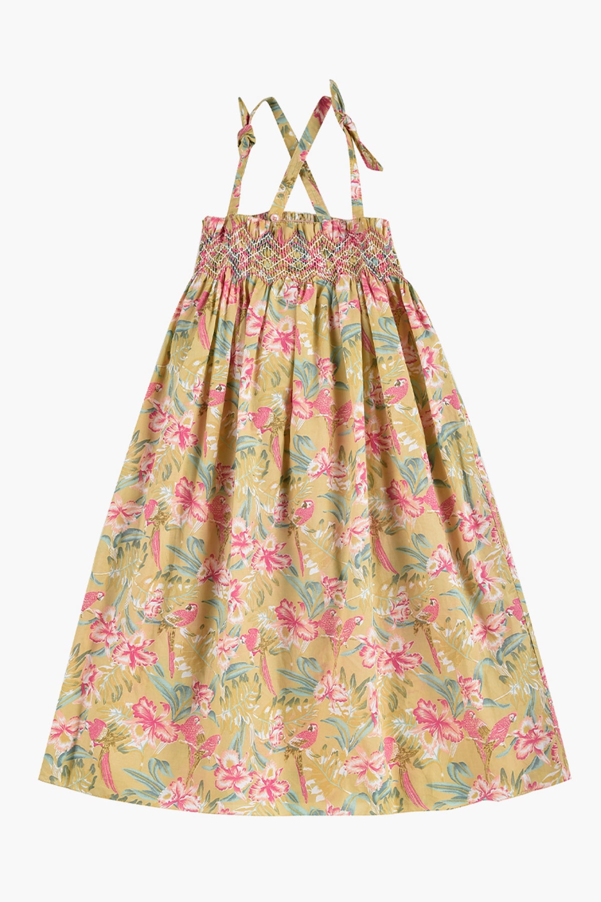 Girls Summer Floral Dress - Louise Misha Marceline Honey Collection | Cute & Comfortable for Parties, School, and Everyday Wear