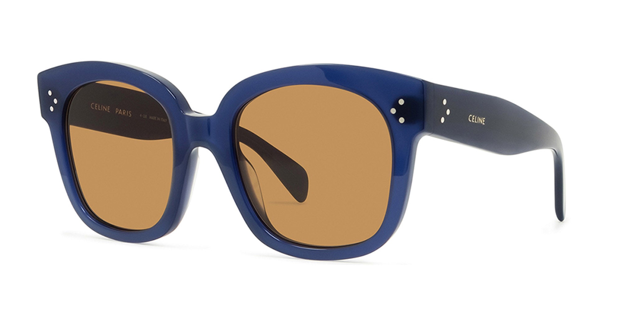 CELINE Bold 3 Dots CL4002UN Sunglasses - UV Protection Polarized Lenses for Women - Perfect for Driving, Beach & Outdoor Activities
