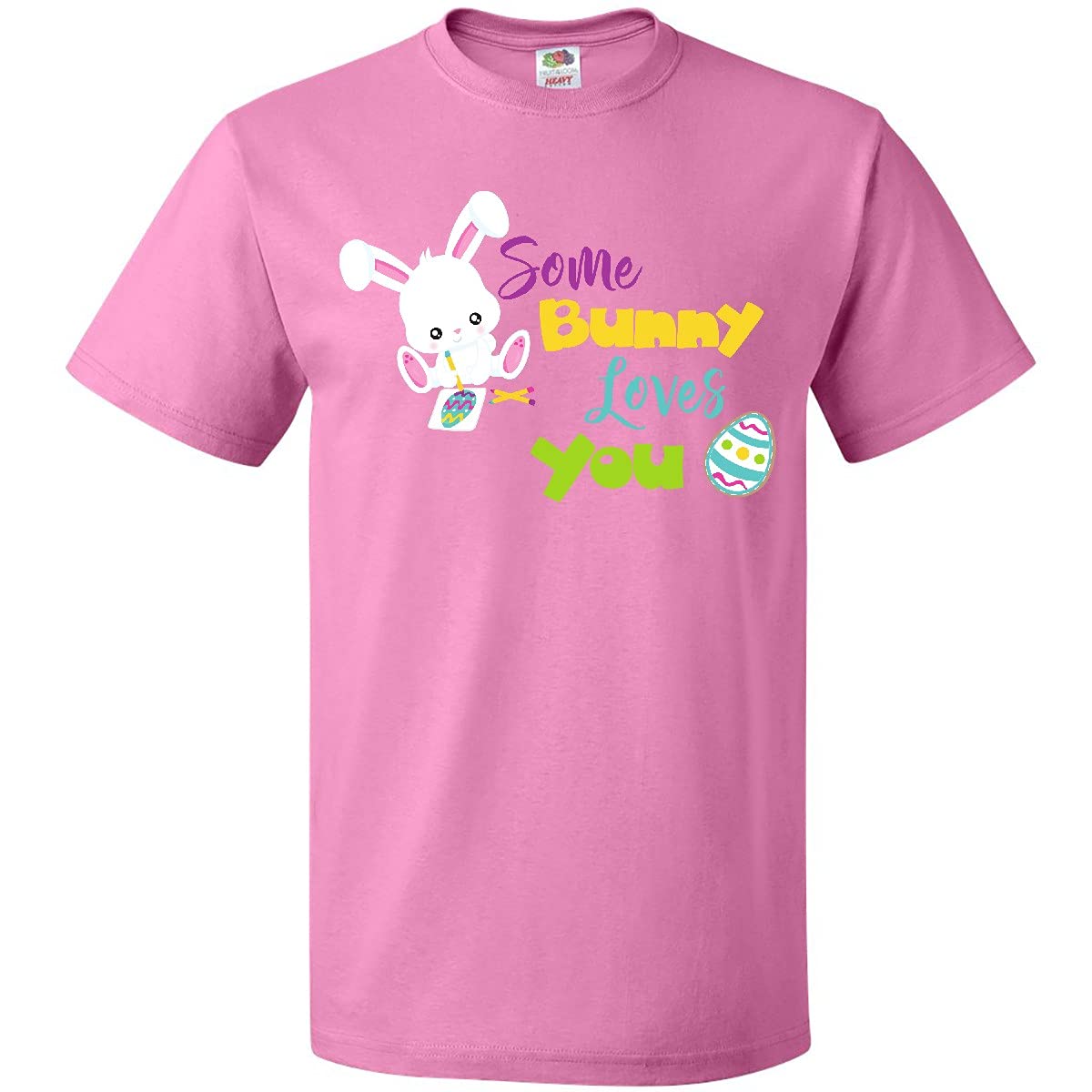 Easter Bunny Loves You T-Shirt - Cute Rabbit & Easter Eggs Design - Perfect for Easter Gifts, Family Celebrations & Spring Festivals