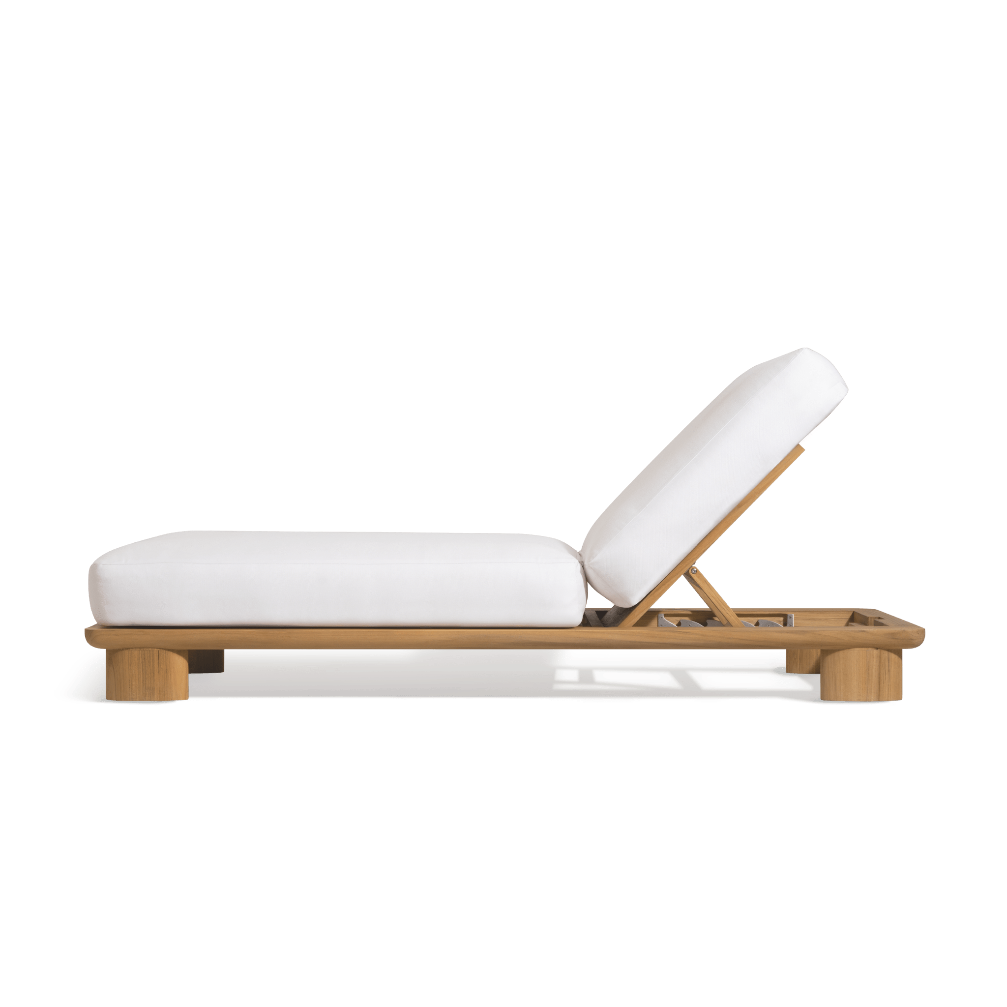 Premium Teak Wood Sun Lounge Chair - Outdoor Patio Furniture for Poolside, Beach & Garden Relaxation