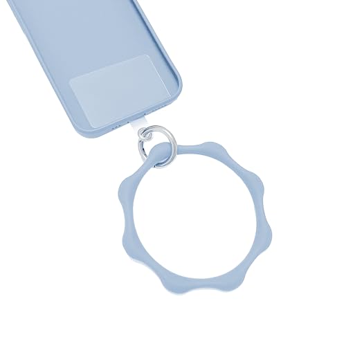 Wave Shaped Loop/Light Blue