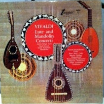 Vivaldi Lute and Mandolin Concerti LP - Antonio Vivaldi, Jörg Faerber, Württembergisches Kammerorchester - New or Mint Condition - Perfect for Classical Music Collectors and Vinyl Enthusiasts