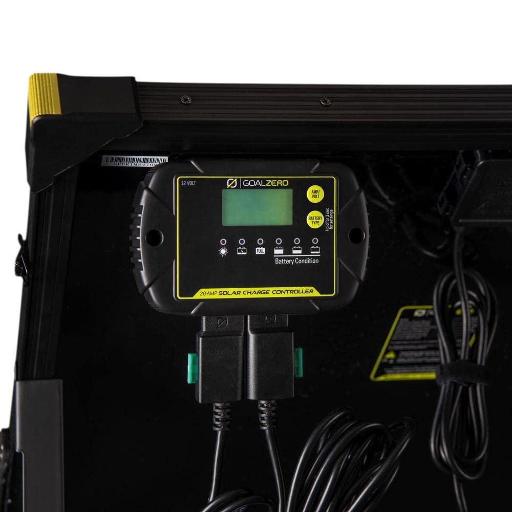 Goal Zero Boulder 20A Solar Charge Controller for Off-Grid Power Systems - Perfect for RV, Marine, and Emergency Backup Power Applications