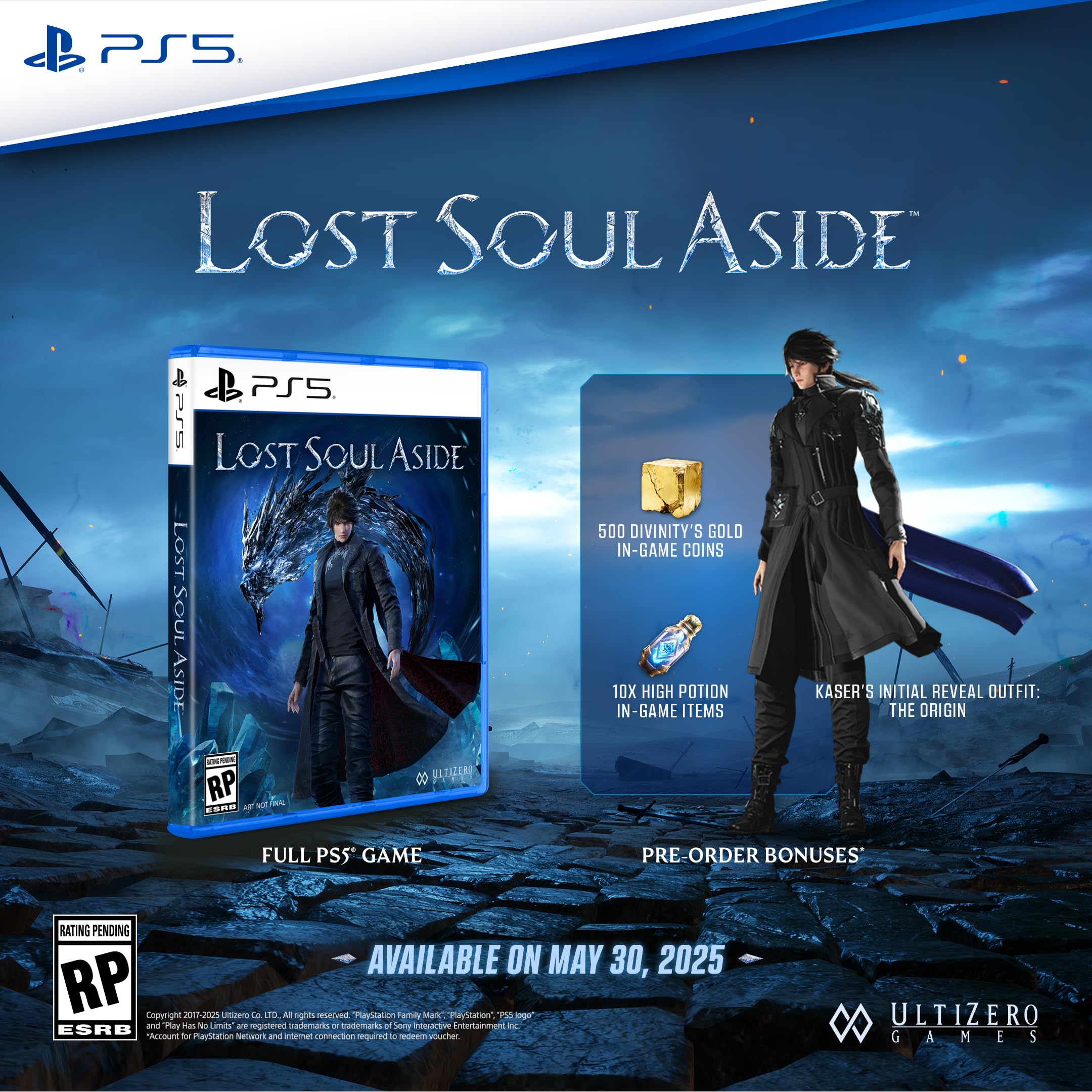 Lost Soul Aside - Action RPG Game for PS5 | Epic Fantasy Adventure with Stunning Graphics | Perfect for Solo Gaming & Story-Driven Experiences