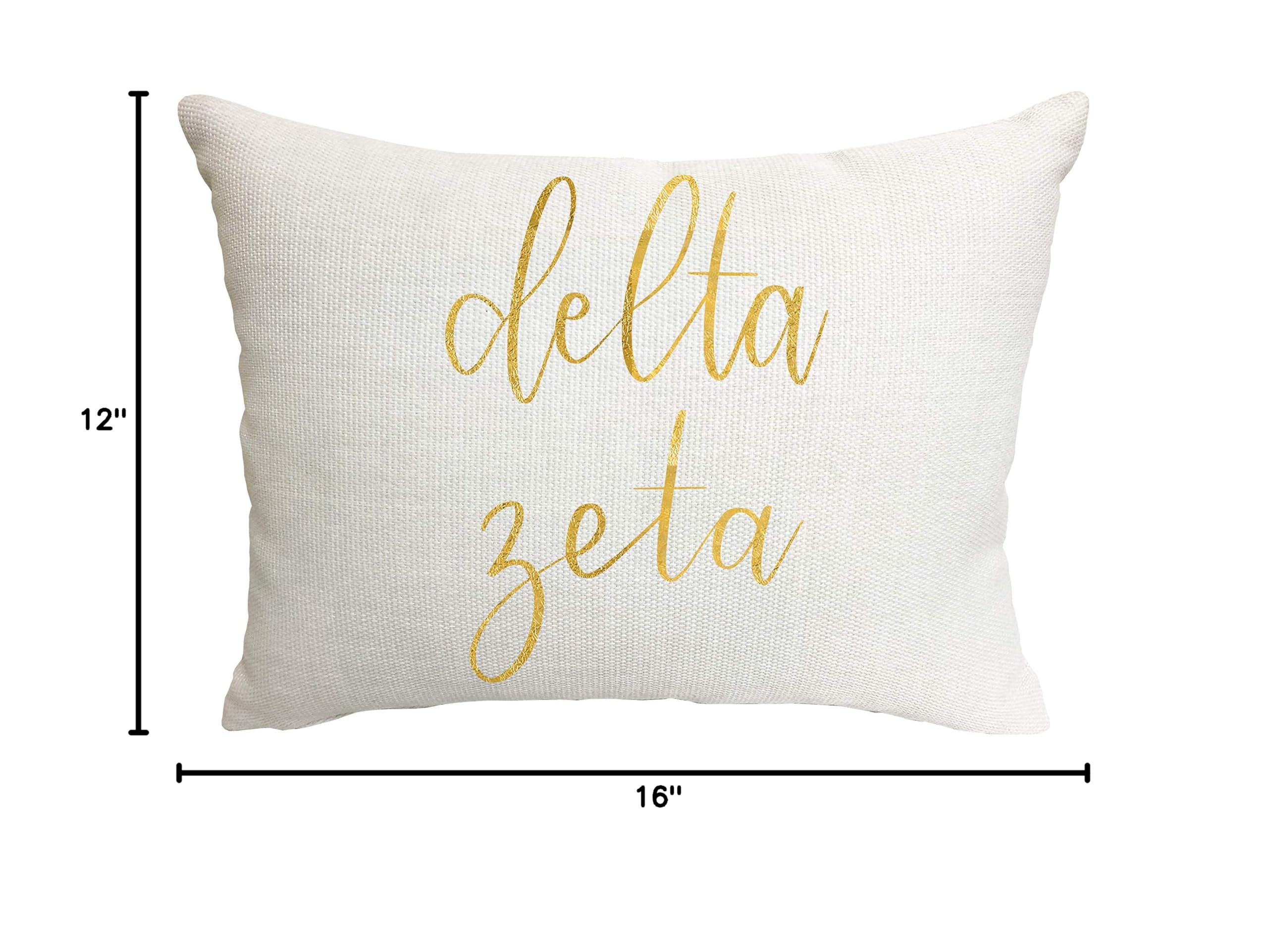 Delta Zeta Sorority Pillow - 12