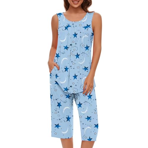 Pajama Sets#18-light Blue