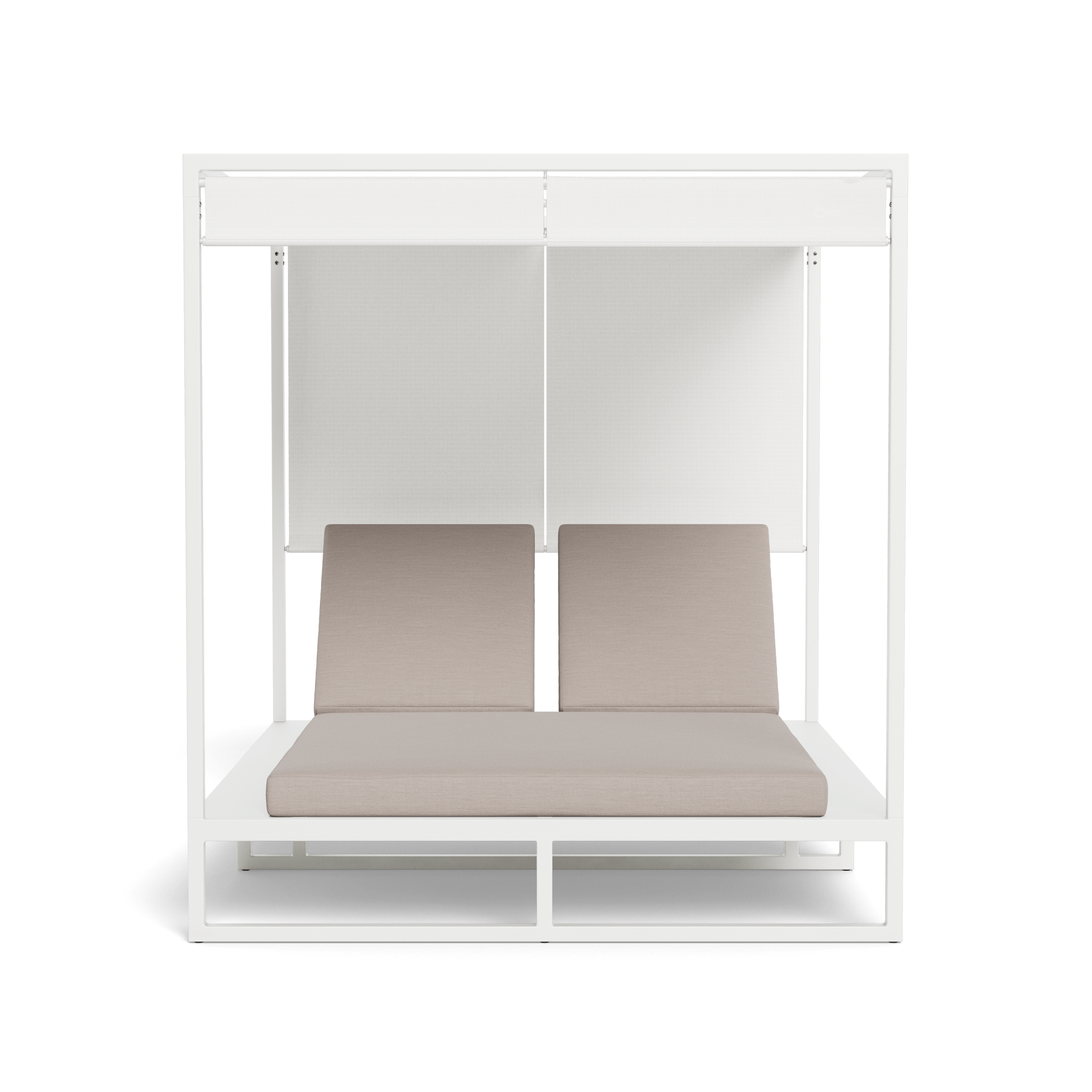 Hayman Aluminum Curtain Cabana - Lightweight Outdoor Sunshade for Patio, Poolside, and Beach - Perfect for Relaxation and Shade