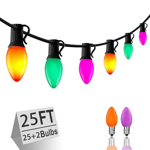 LED Orange Green Purple