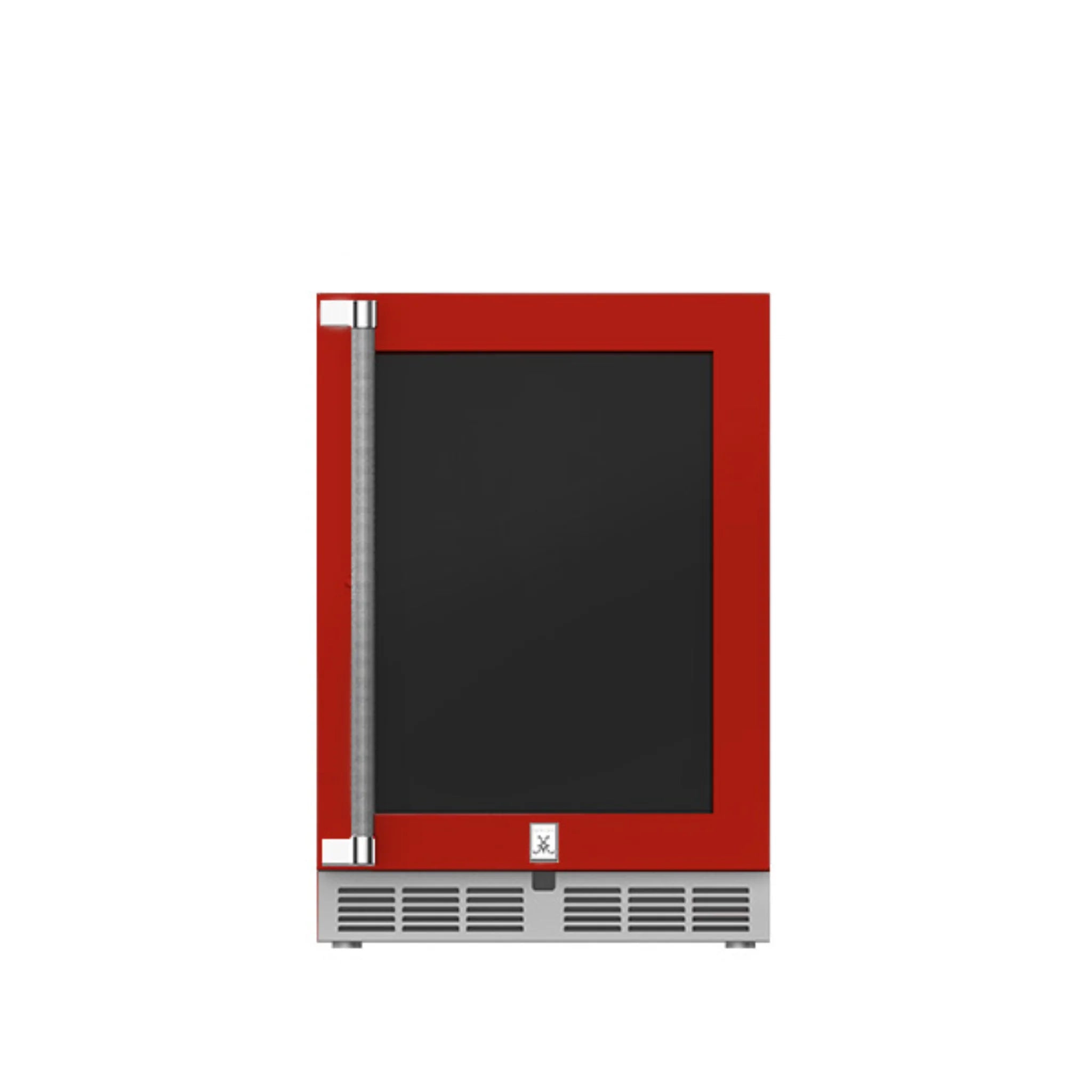 Hestan GRG24 24-Inch Outdoor Built-In Refrigerator with Glass Door - Perfect for Patio, Poolside & Outdoor Kitchen Use