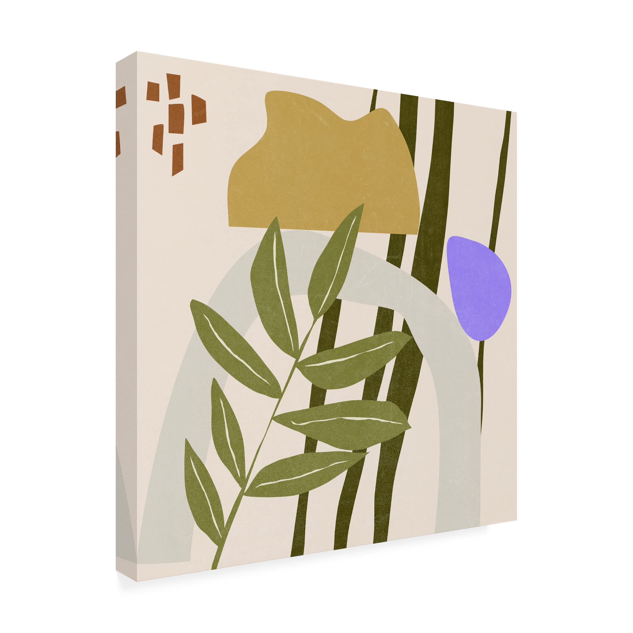 Trademark Fine Art 'Far Away Place IV' Canvas Wall Art by Melissa Wang - Perfect for Living Room, Bedroom & Office Decor