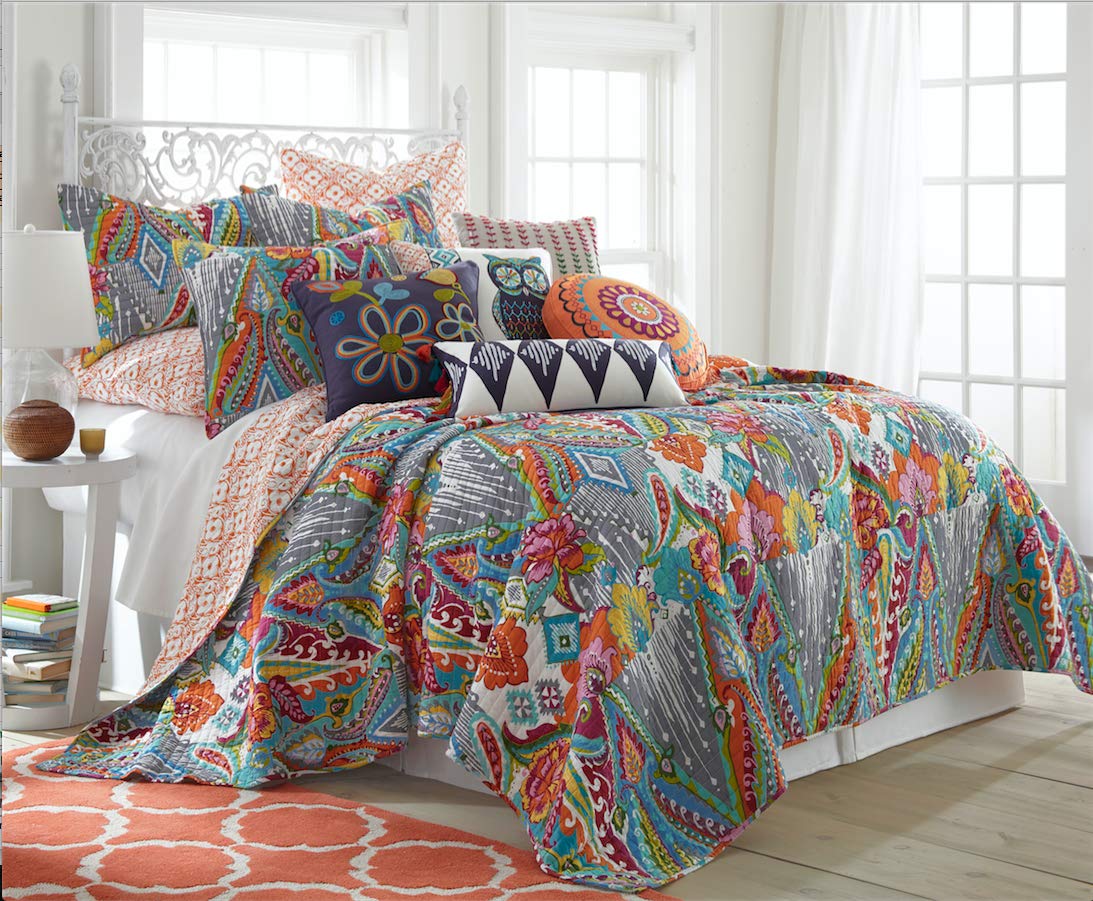 Levtex Home Phoenix Twin XL Quilt Set - Soft & Cozy Bedding for Kids & Teens - Perfect for Dorm Rooms, Guest Beds & Sleepovers