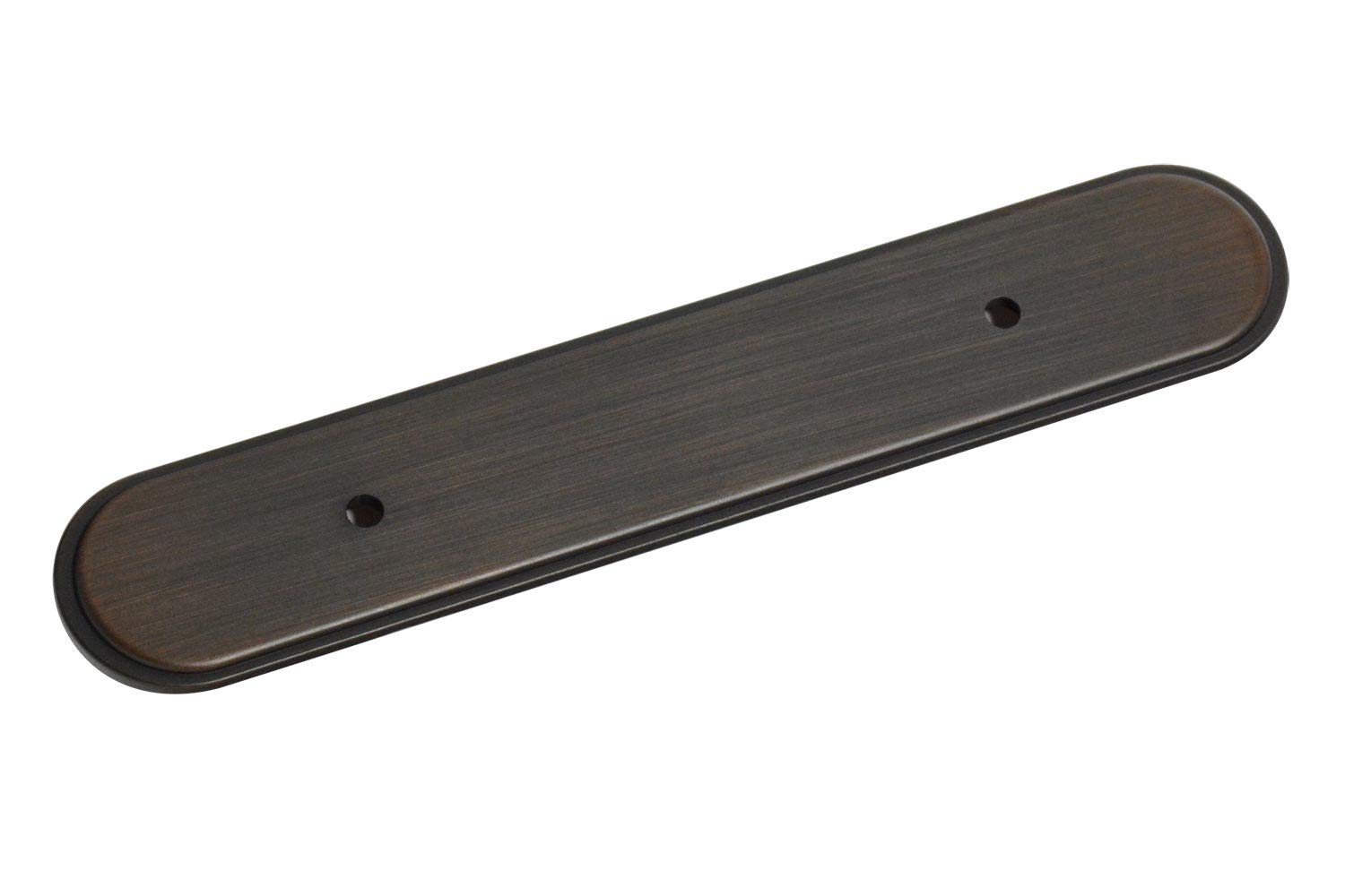 CKP Brand #300 3 Inch (76mm) Oval Backplate - Oil Rubbed Bronze Finish - 25 Pack - Perfect for Cabinet Hardware, Door Handles & Furniture Restoration Projects