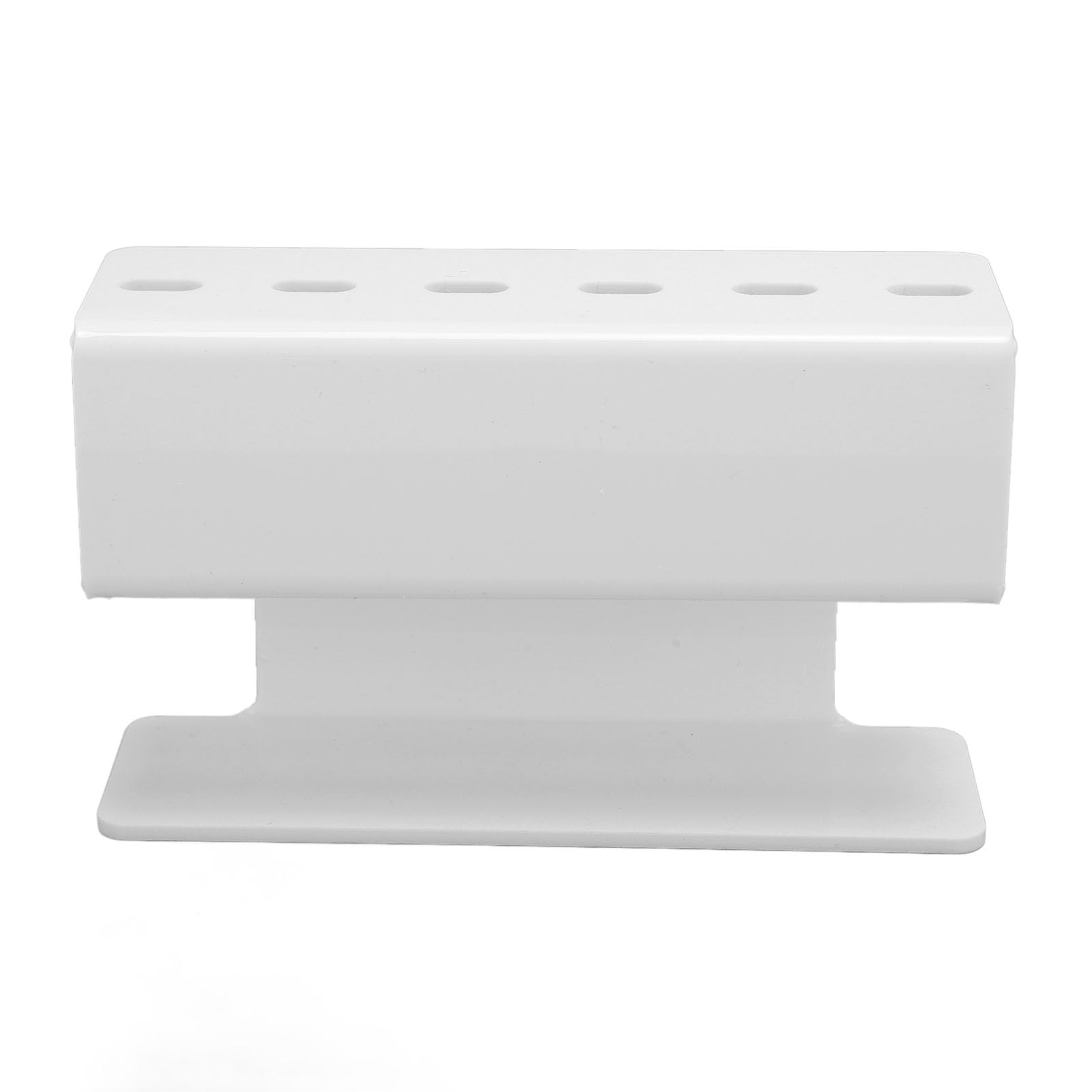 Professional Eyelash Extension Tweezer Holder - Large Capacity Storage Rack for Lash Tools - Beauty Salon Organizer (White) - Perfect for Lash Artists & Salon Organization