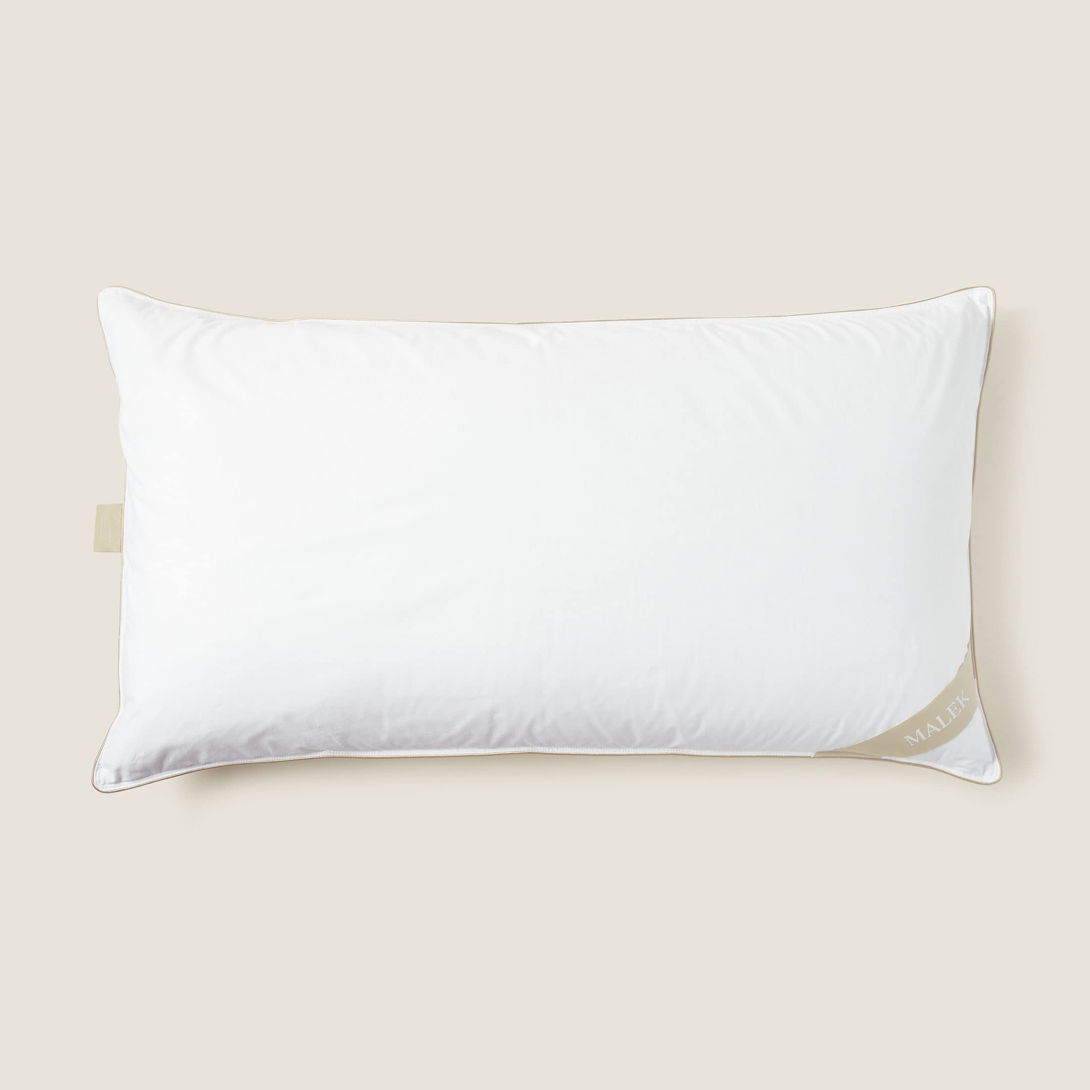 Premium King Size Luxury Down Pillow - 90% White Duck Down & 10% Duck Feathers with 100% Cotton Sateen Cover - Ultra Soft Firm Support Pillow for Side, Back & Stomach Sleepers - Perfect for Hotels, Master Bedrooms & Luxury Home Decor