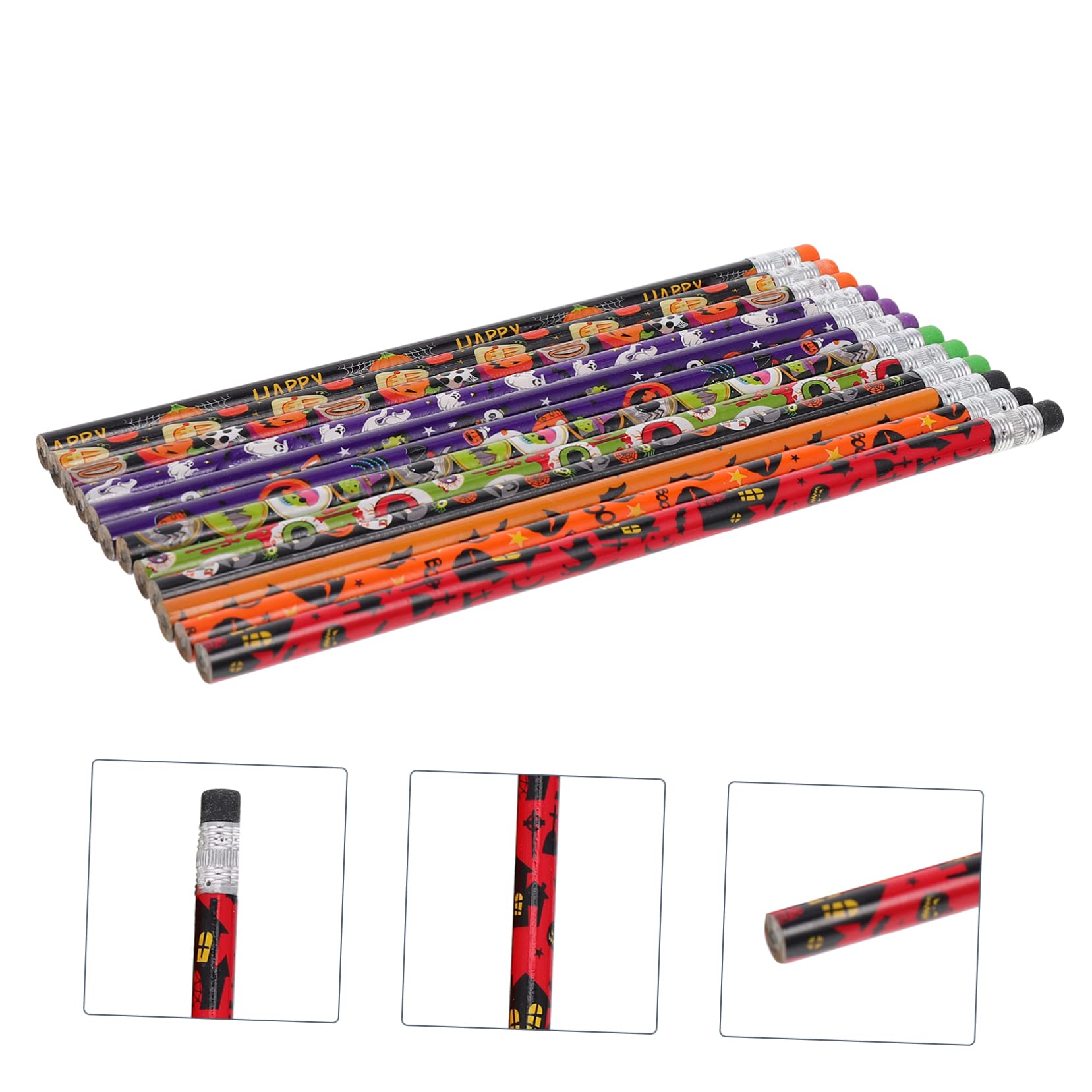 Operitacx 60-Piece Kids Drawing Pencils Set - Lightweight for School & Halloween Art