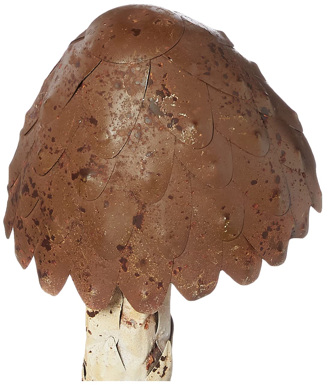 Kalalou Metal Mushroom Decor Set - Brown, One Size - Perfect for Garden, Home & Office Decoration