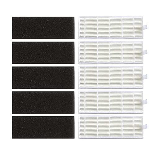 Polaris PVCR 0930 Robot Vacuum Cleaner HEPA Filter Replacement - Compatible Accessories for Dust & Allergen Removal - Perfect for Pet Hair, Hardwood Floors & Carpets