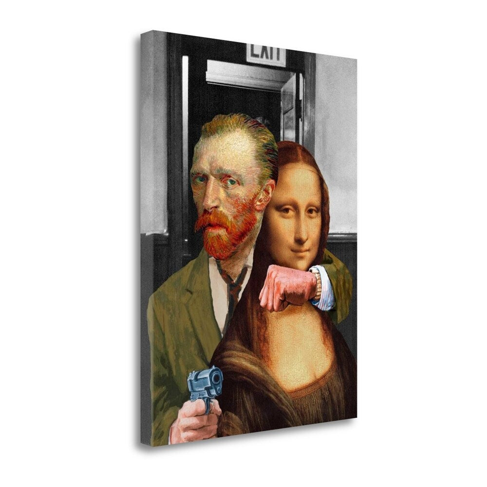 Barry Kite Art Theft - Premium Giclee Fine Art Print on Gallery Wrapped Canvas - Ready to Hang Wall Decor for Living Room, Bedroom & Office
