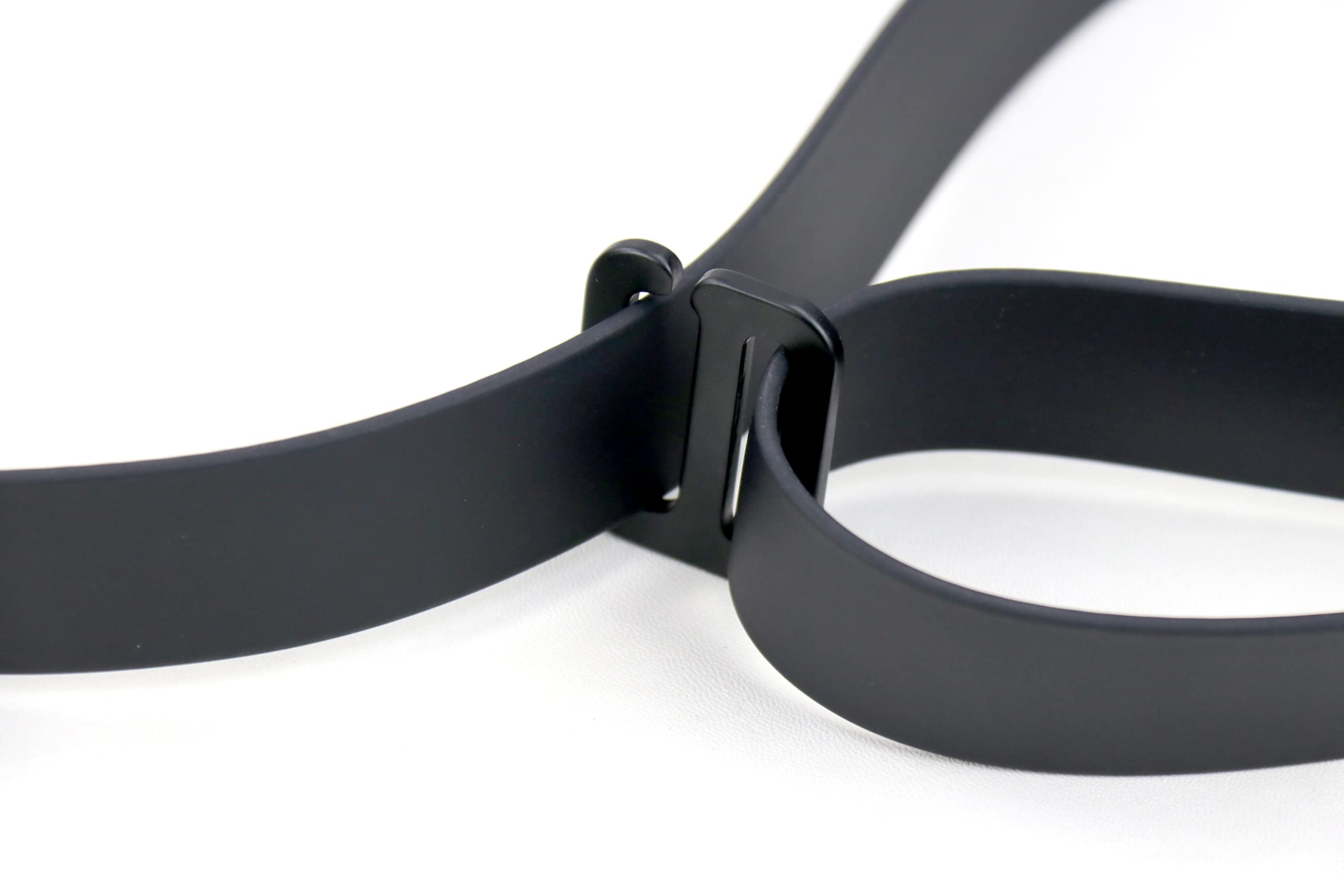 6FT Heavy Duty Silicone Dog Leash with Quick Release Locking Carabiner - Waterproof Tactical Leash for Medium & Large Pulling Dogs, Safety Control Training Leash for Walking, Running, Hiking (6FT Black)